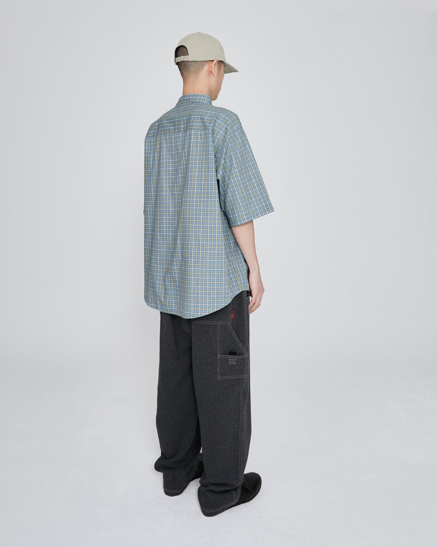 Y.E.S Short Sleeve Check Shirt