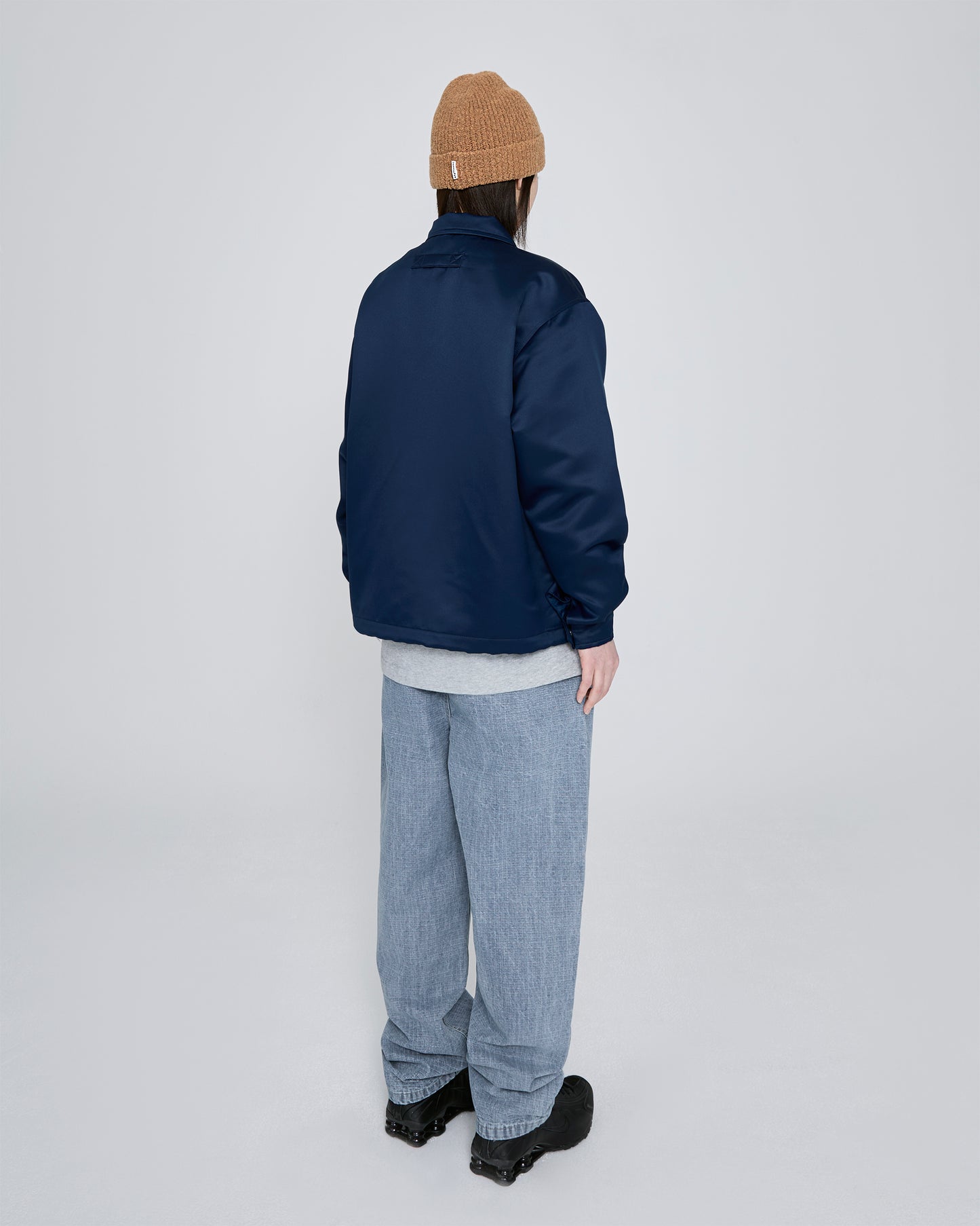 Chain Stitch Logo Coach Jacket