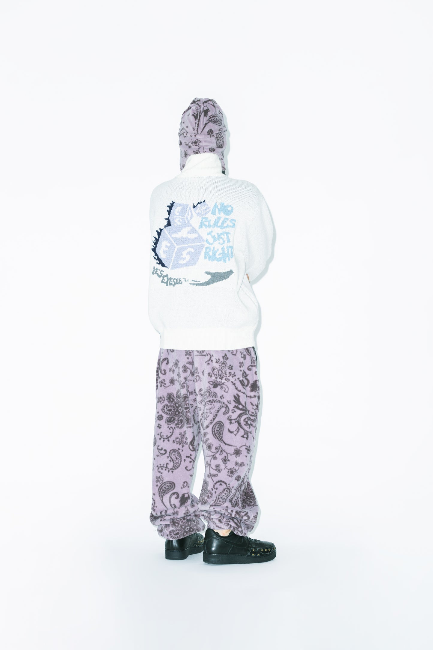 Paisley Polar Fleece Pants