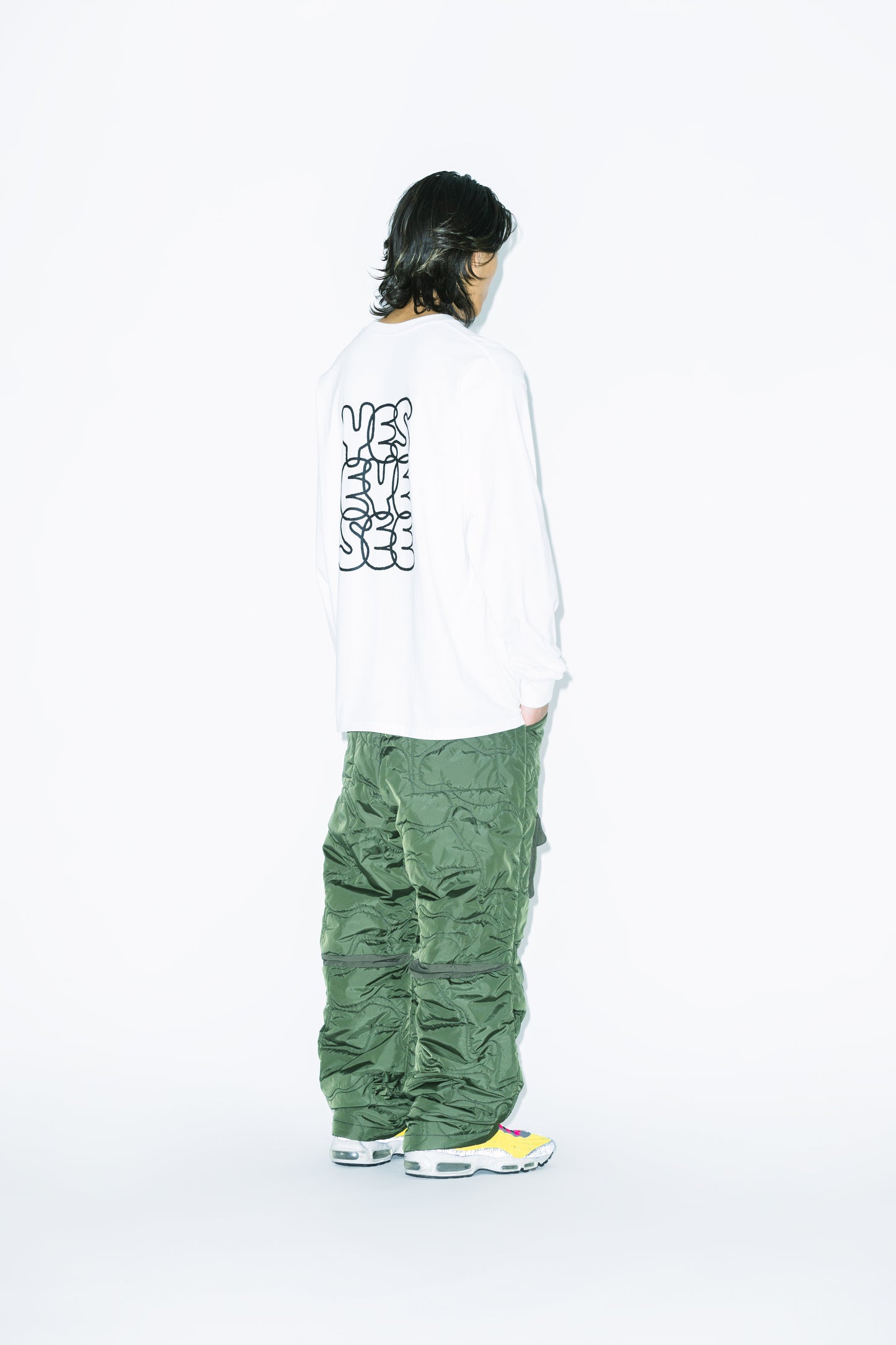 Quilted Camo Liner Pants