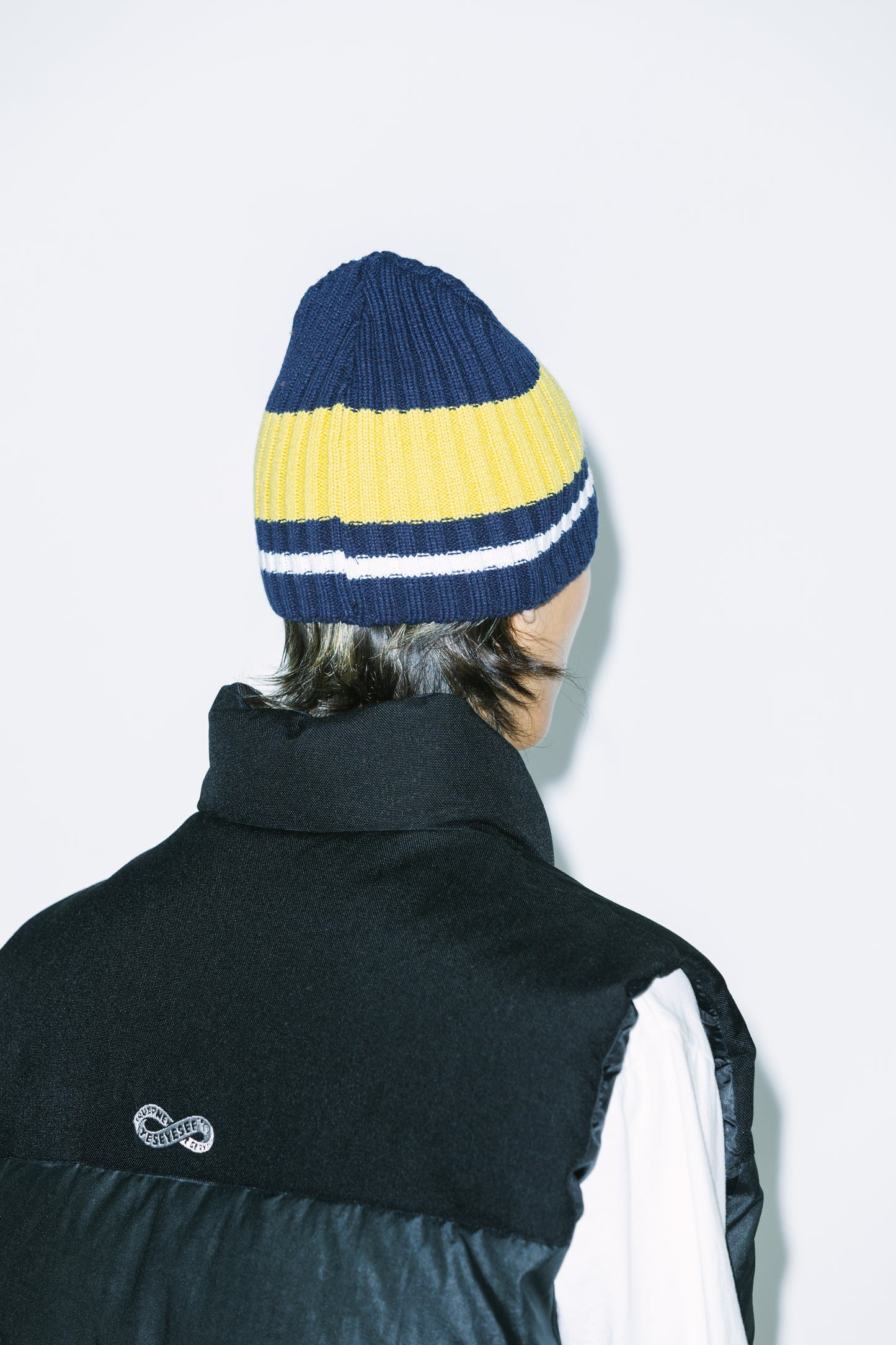 Y.E.S Stripe Beanie
