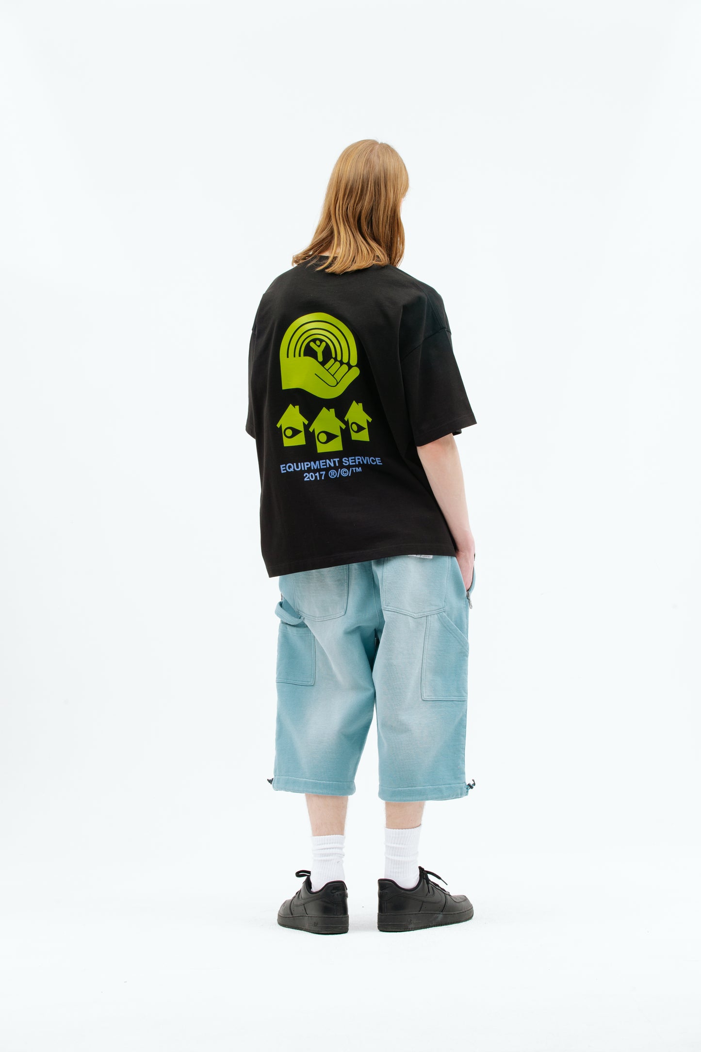 Y.E.S Native Symbol Carpenter Sweat Shorts