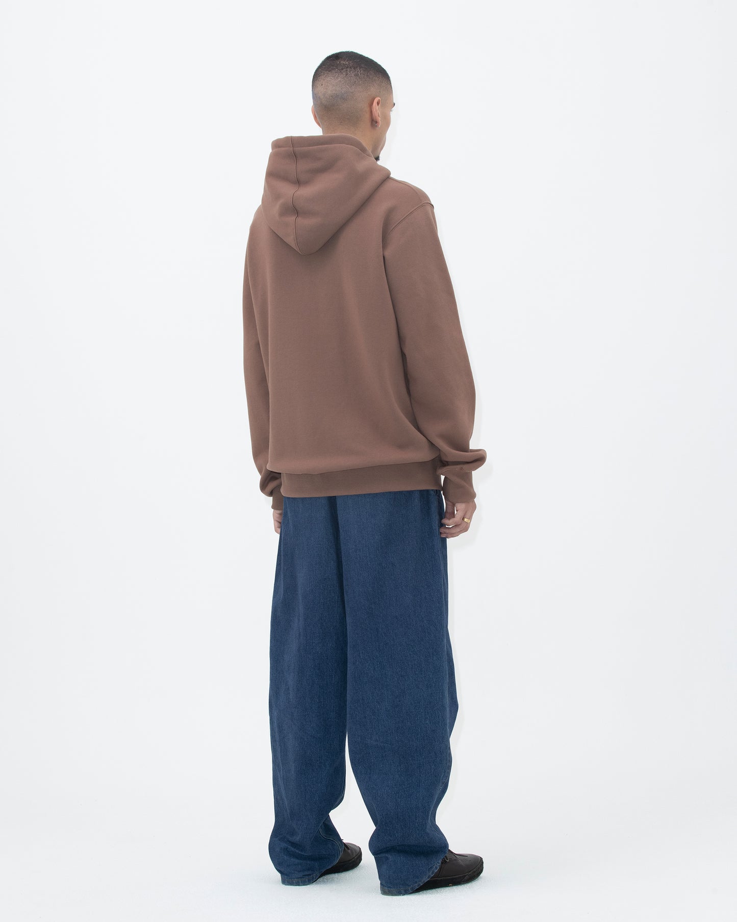 Y.E.S Snail Logo Zip-up Hoodie