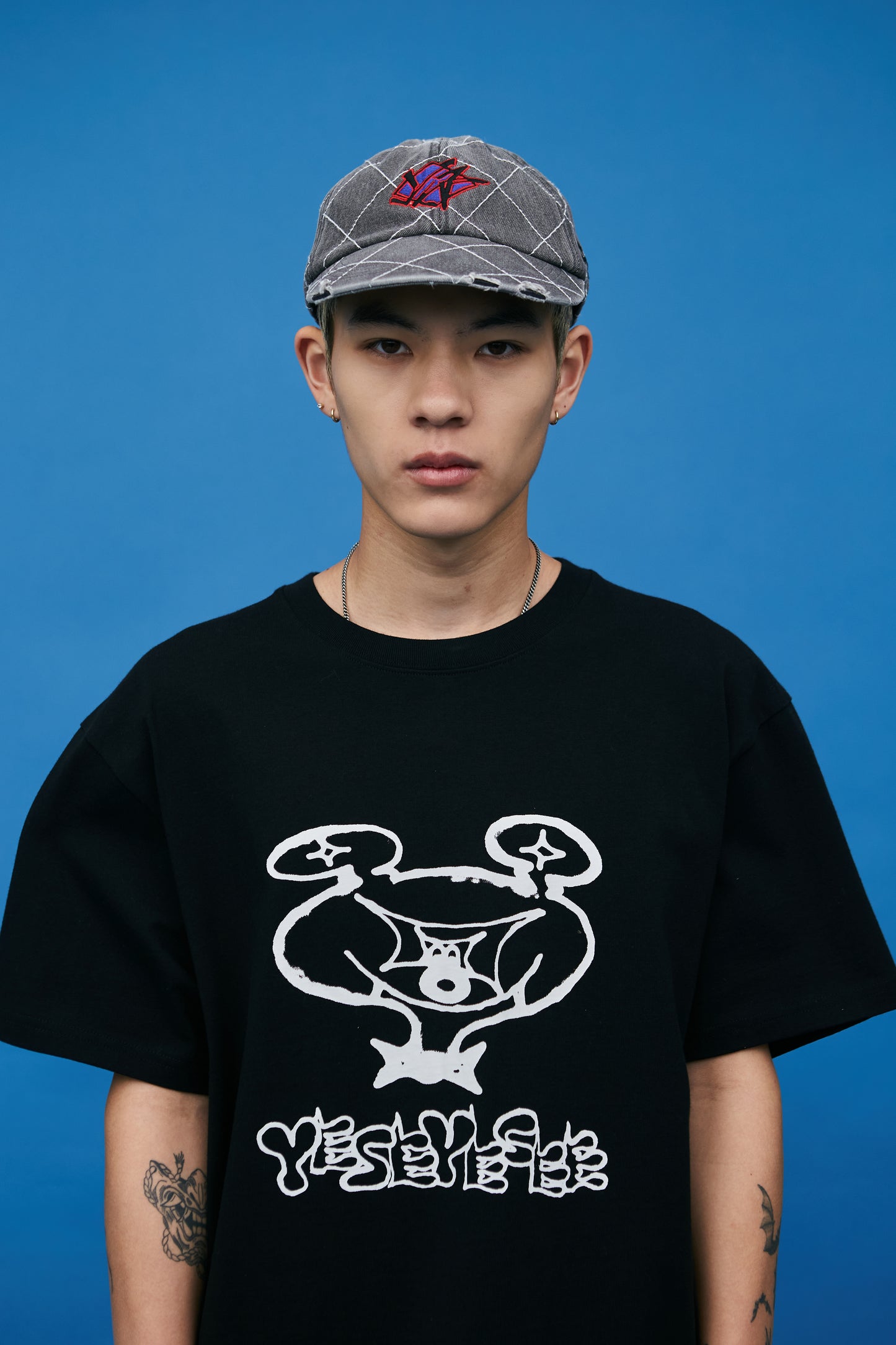 Net Denim Cap