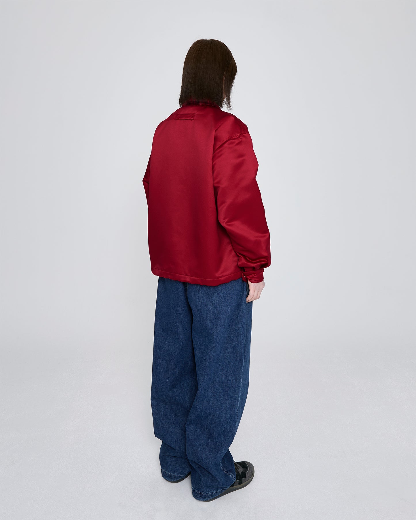 Chain Stitch Logo Coach Jacket