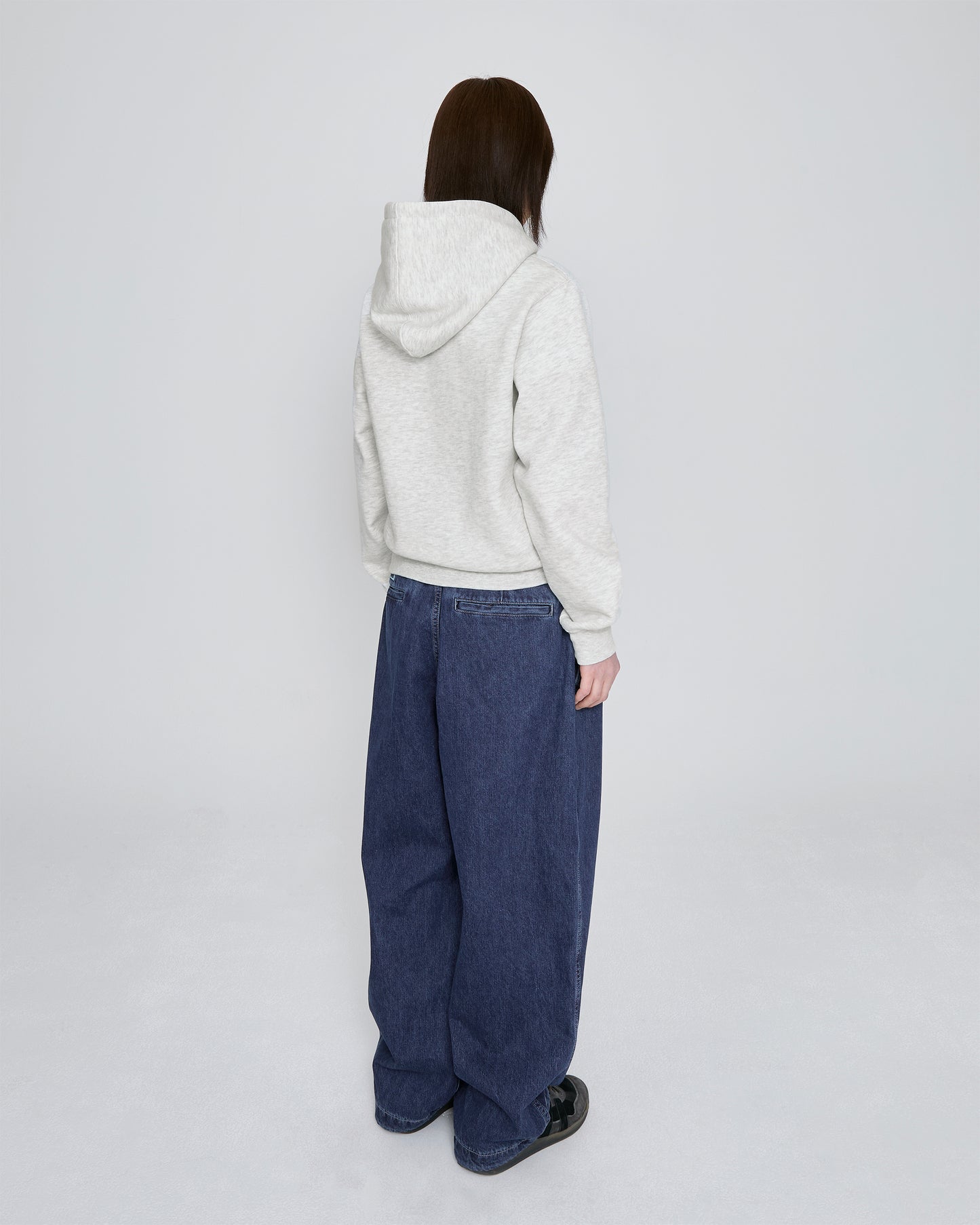Adjustable X-Hook Easy Denim Pants