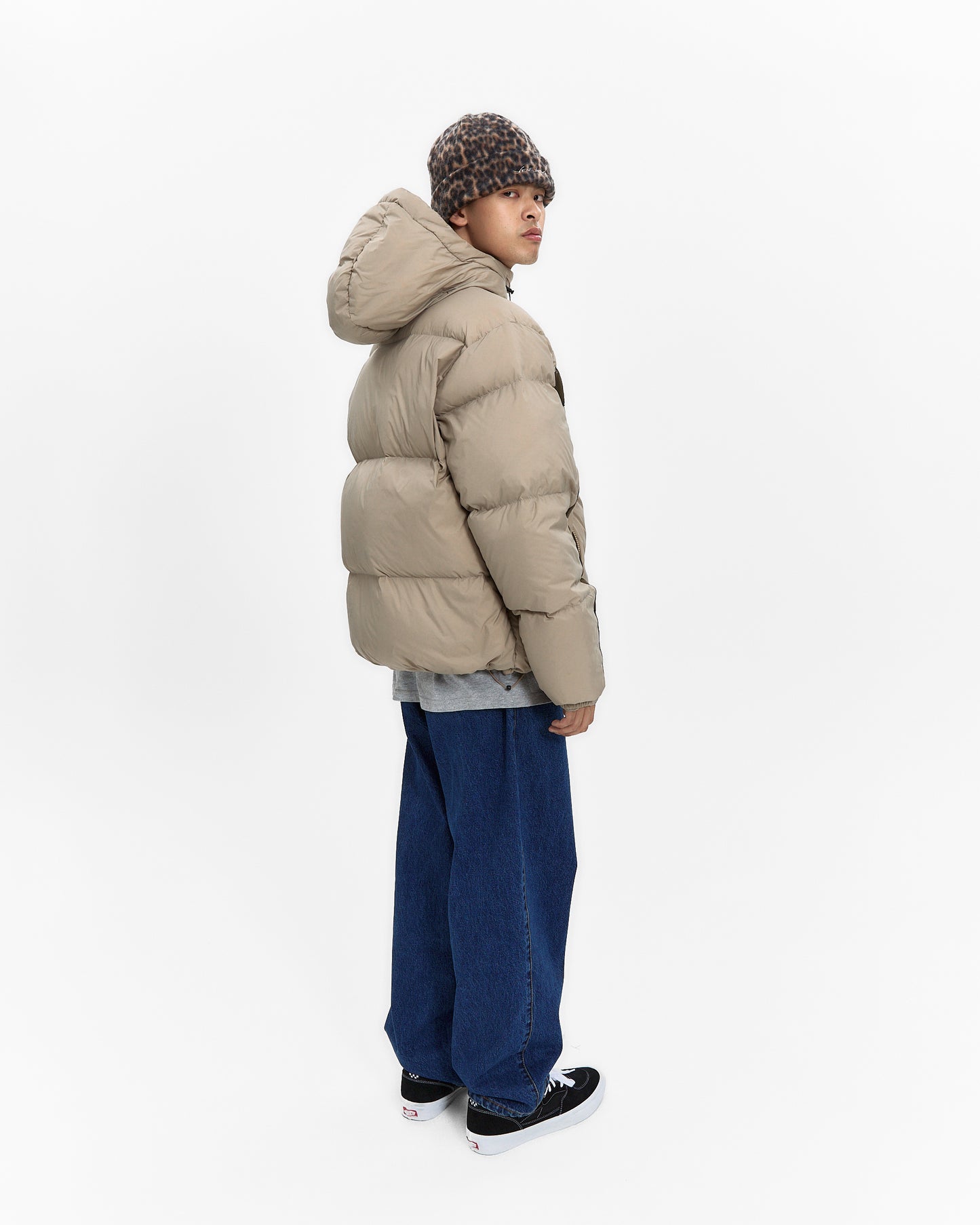 Paneled Down Jacket