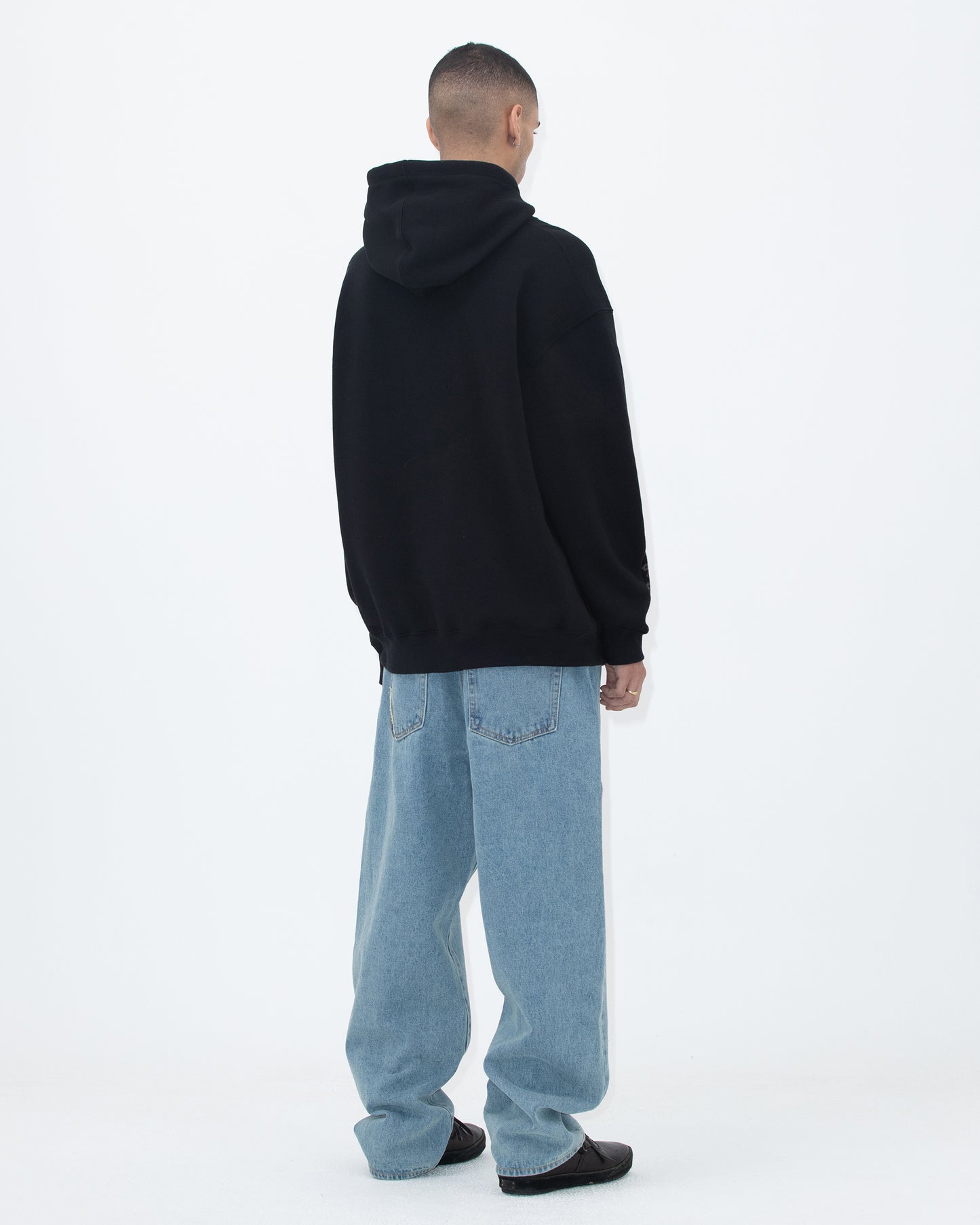 Y.E.S Jacquard Skull Hoodie