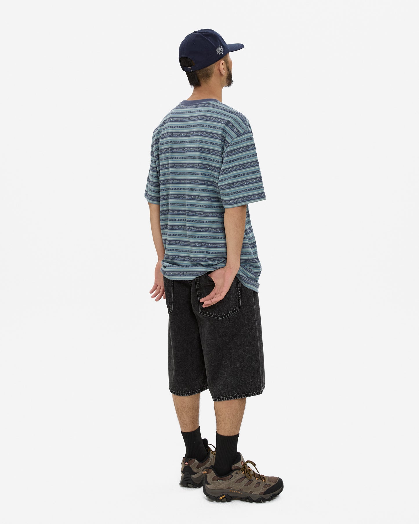 Y.E.S Jacquard Stripe Tee