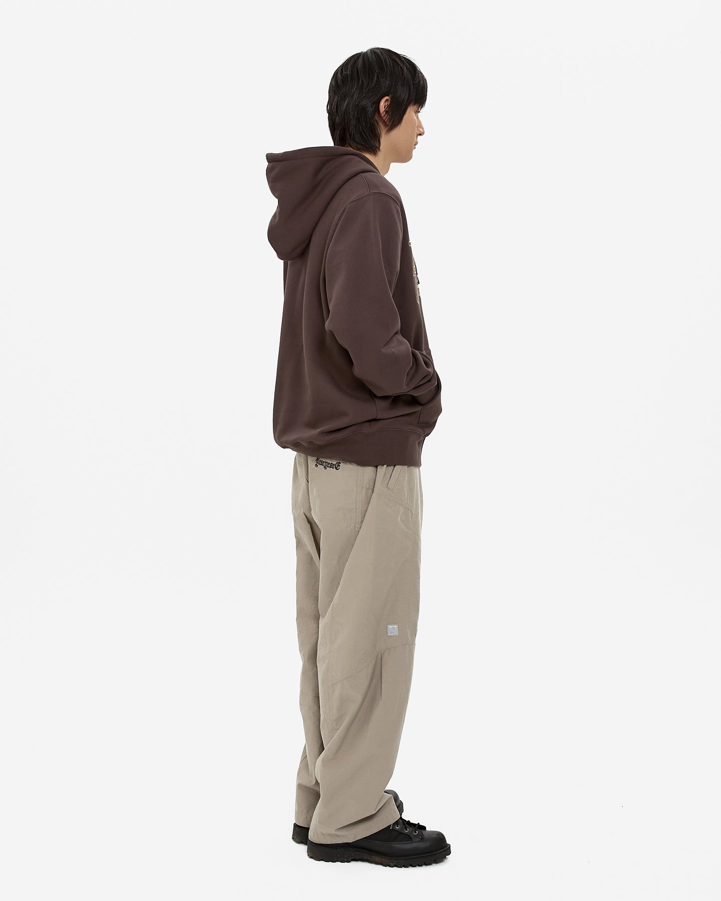 Y.E.S Snail Logo Zip-up Hoodie