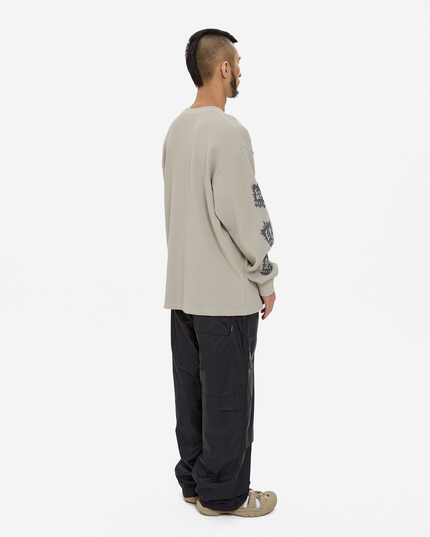 Y.E.S Stamp Waffle L/S