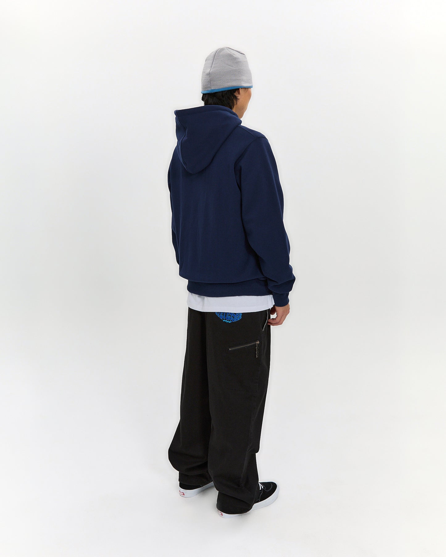 Y.E.S Snail Logo Zip-up Hoodie