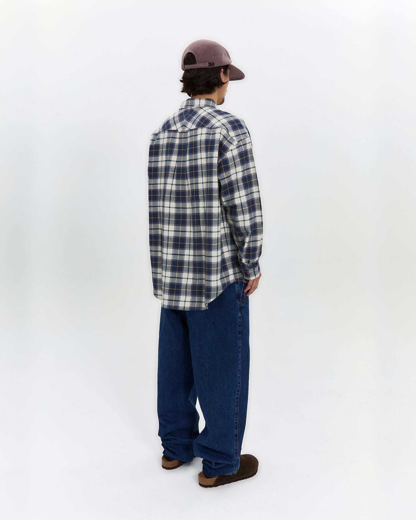Two Tucked Denim Pants