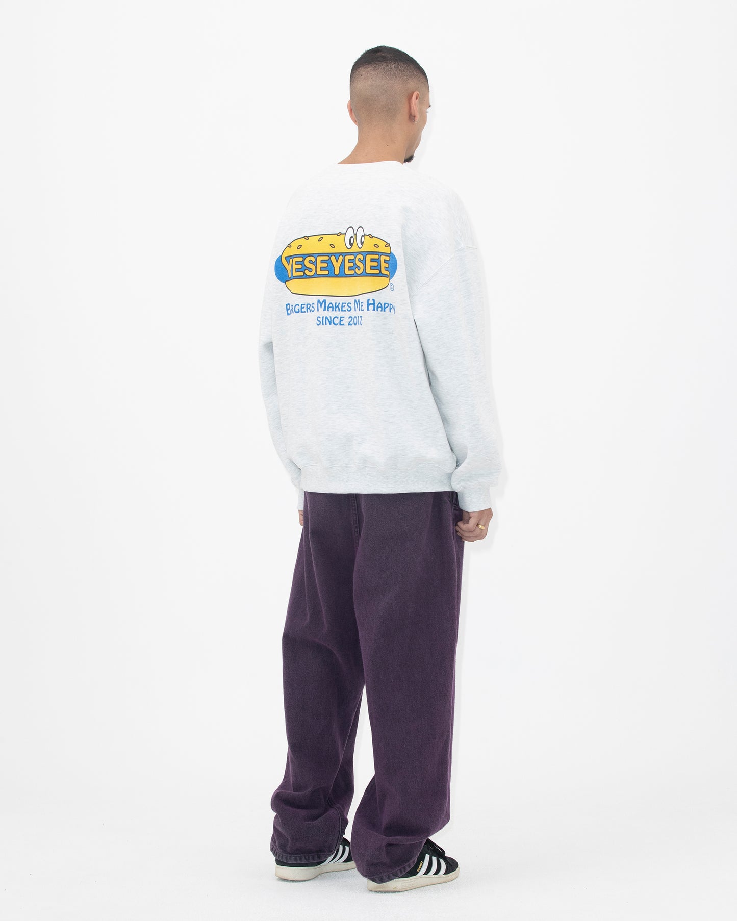 Y.E.S Burger Set Sweatshirt
