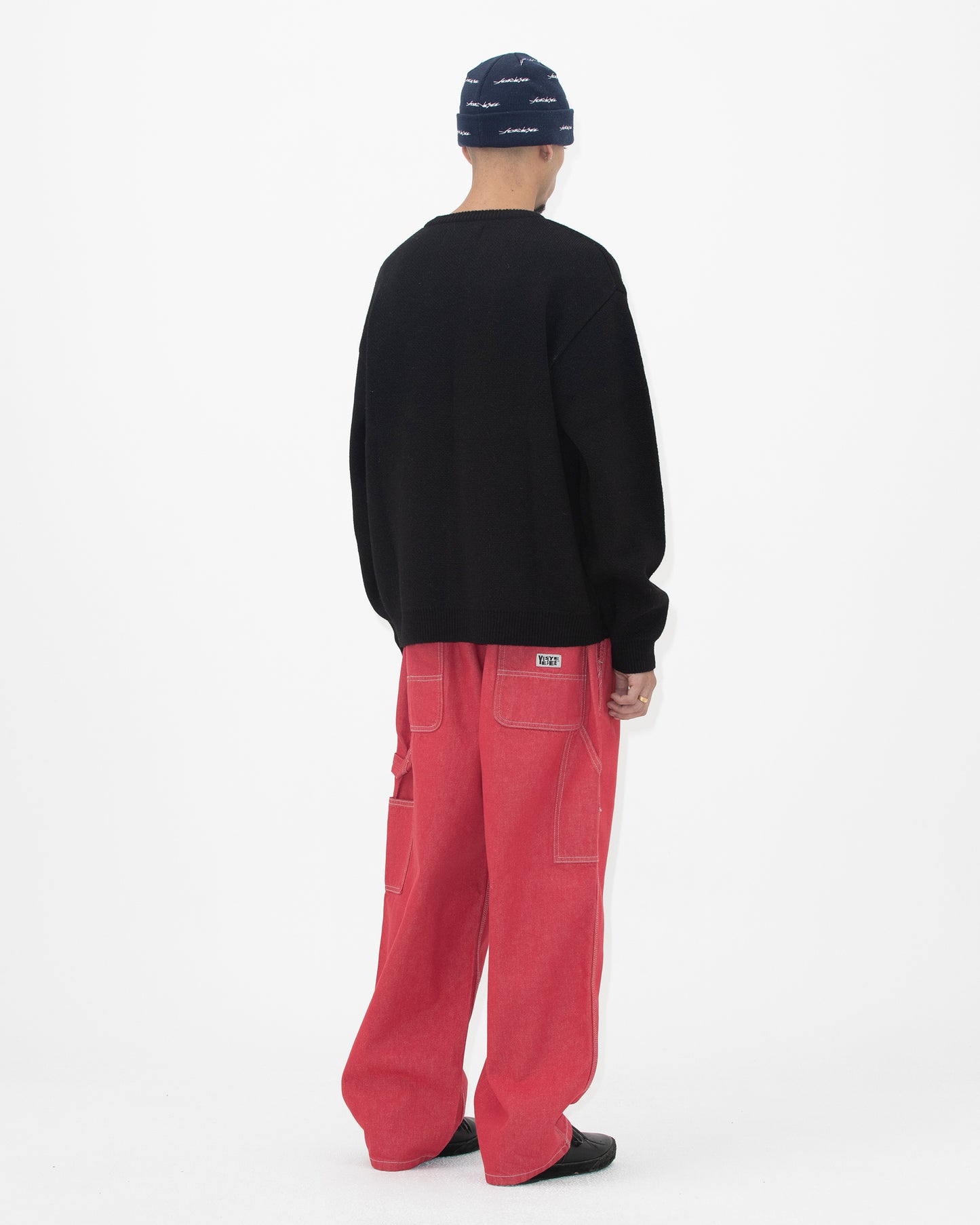 Eye Knit Pullover Sweater