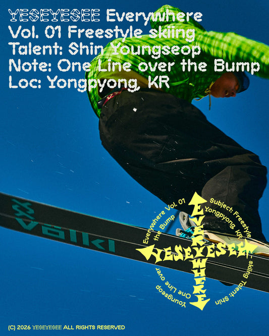 YESEYESEE Everywhere Vol. 01 Freestyle skiing