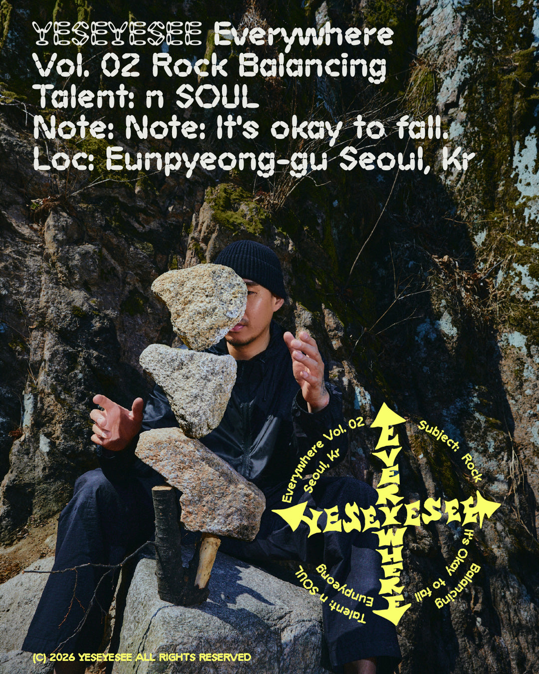 YESEYESEE Everywhere Vol. 02 Rock Balancing