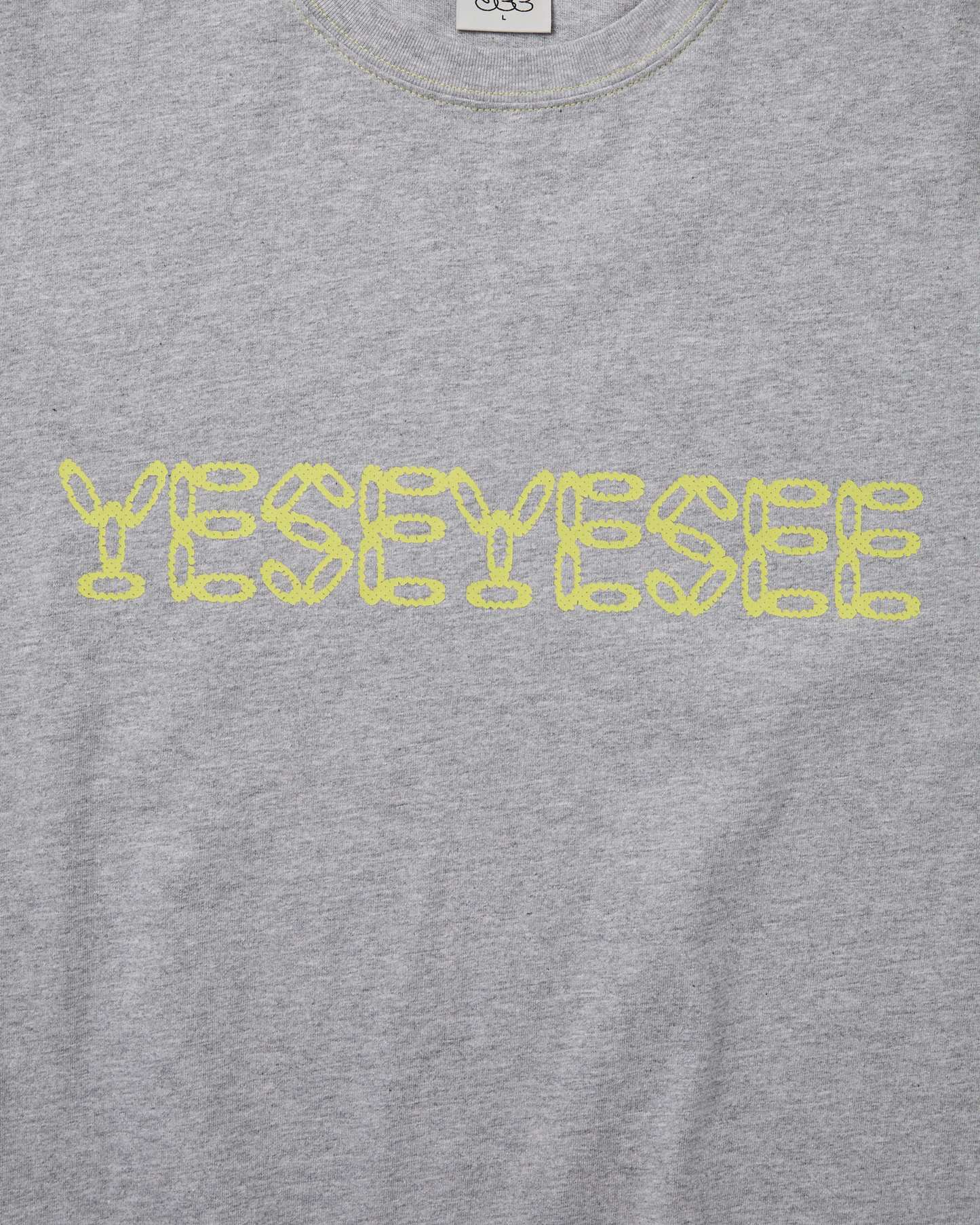 Contrast Stitch Chain Logo Tee