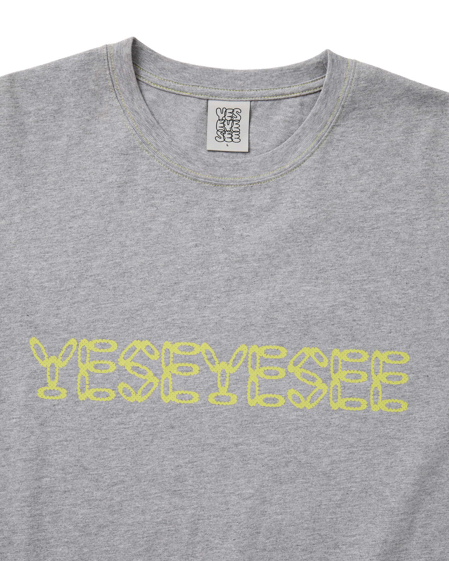Contrast Stitch Chain Logo Tee