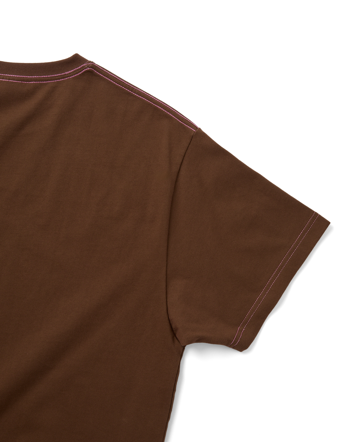 Contrast Stitch Chain Logo Tee