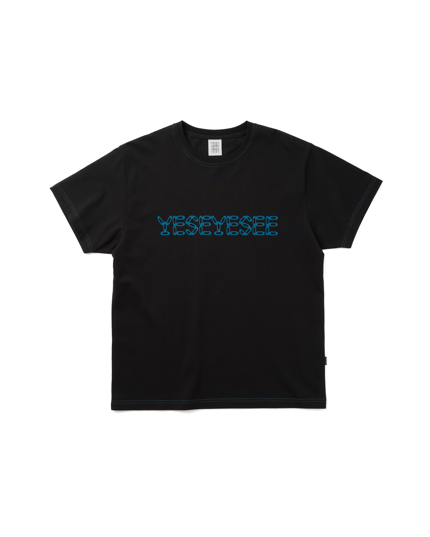 Contrast Stitch Chain Logo Tee
