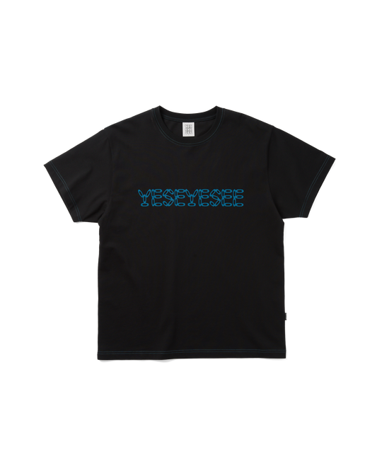 Contrast Stitch Chain Logo Tee