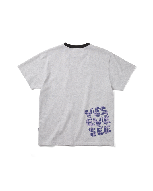 Plaid C-Logo Tee