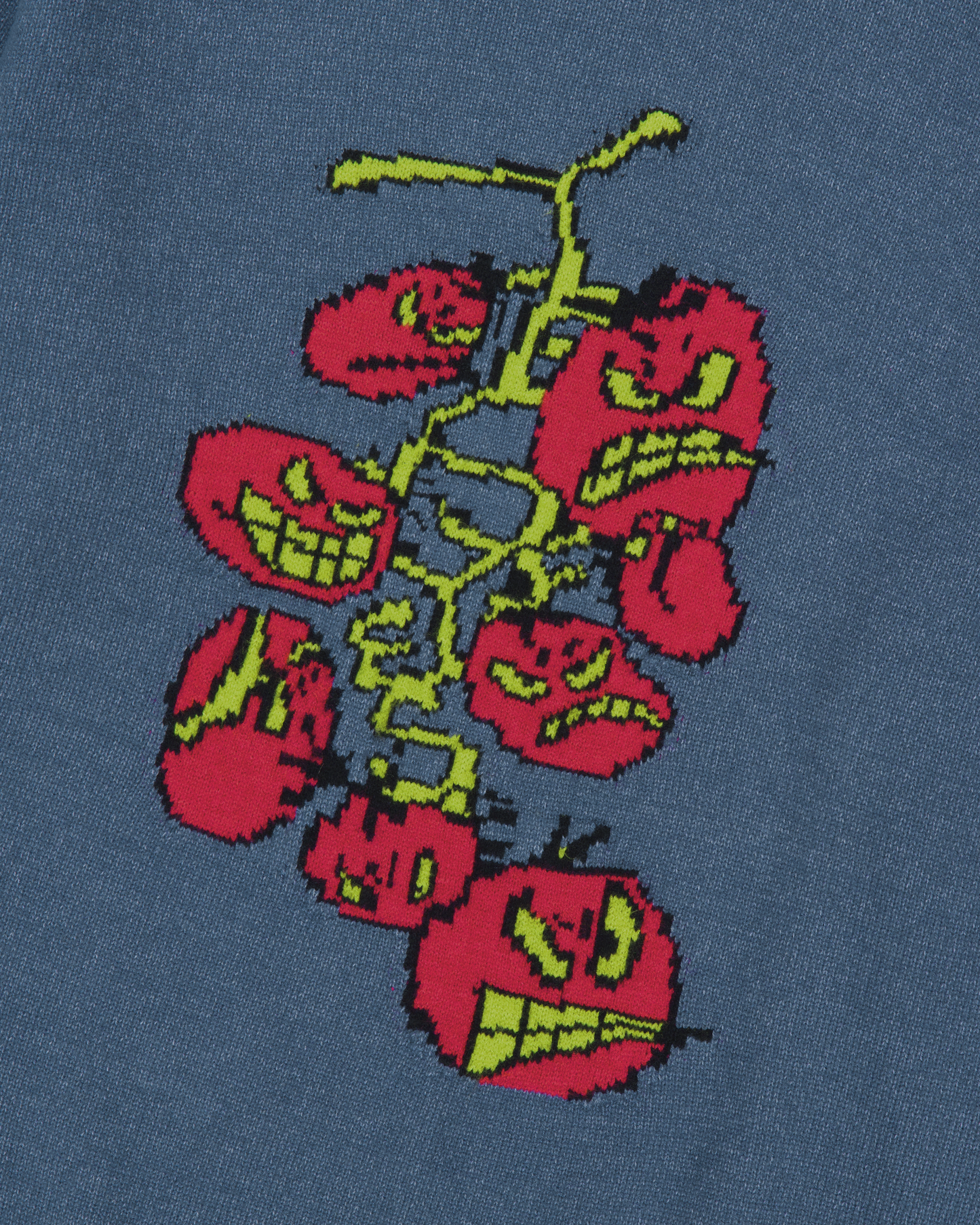 Cherry Tomatoes Graphic Knit Pullover