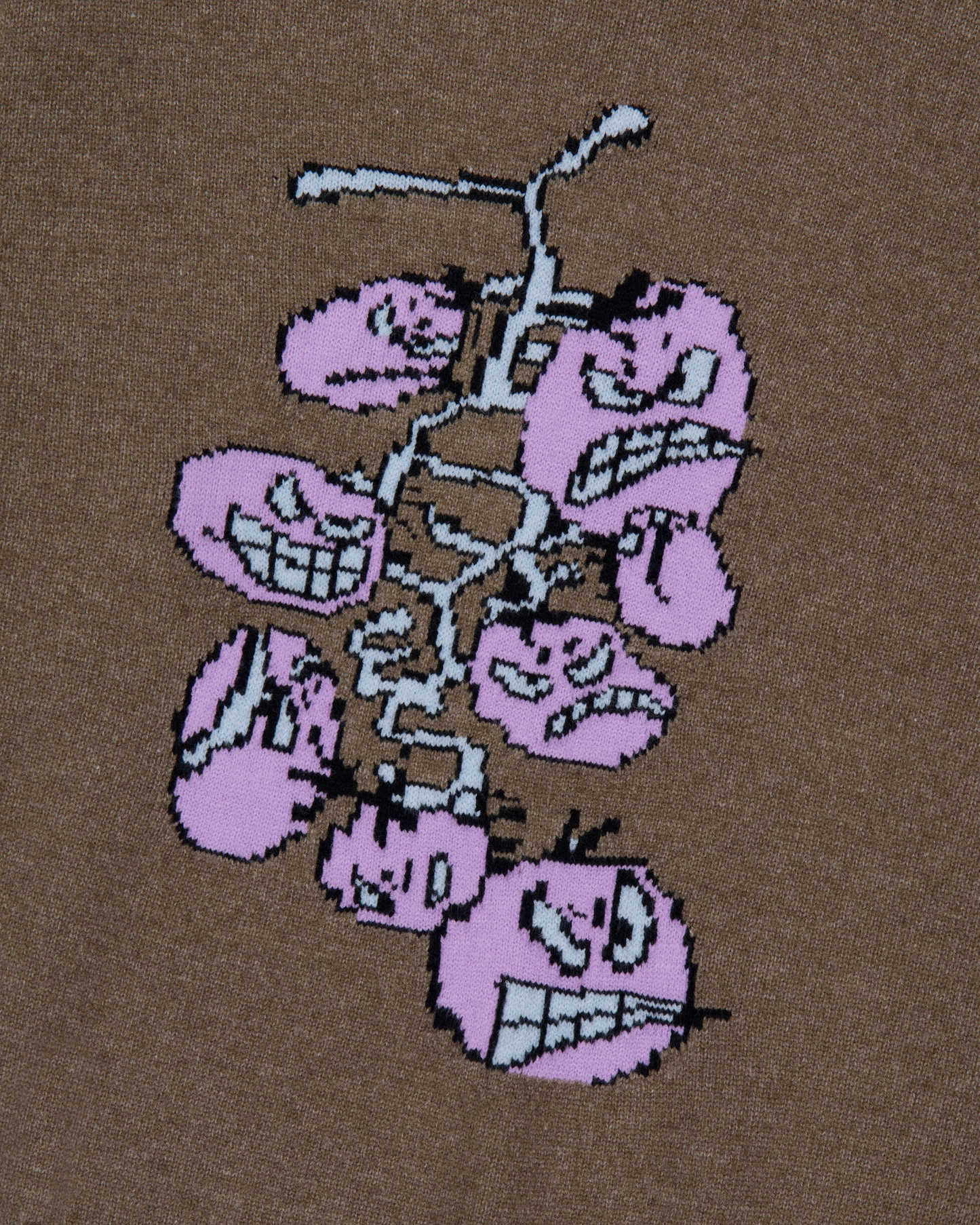 Cherry Tomatoes Graphic Knit Pullover