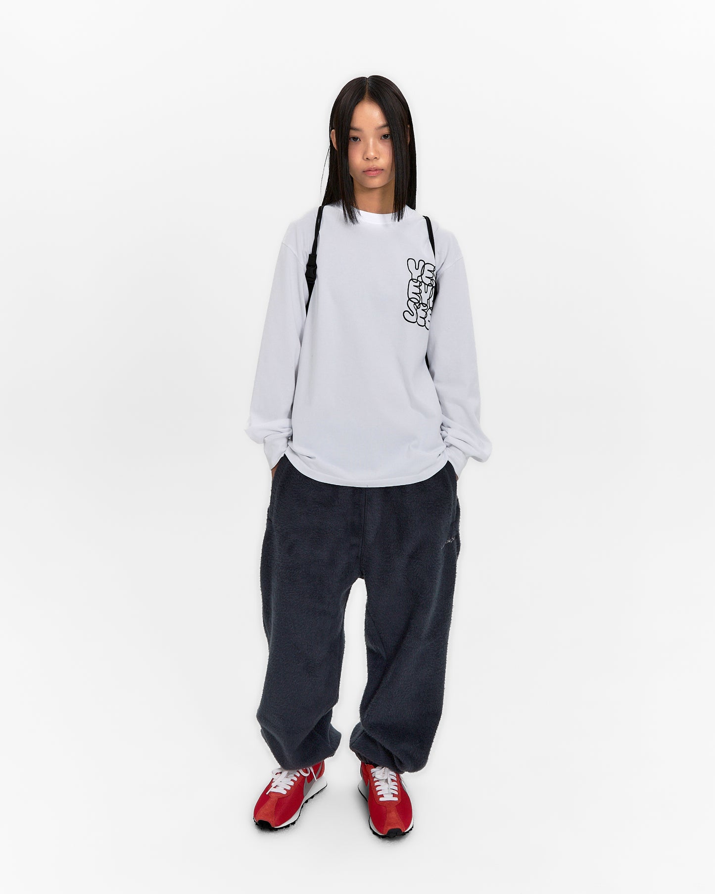 Fleece Drawstring Sack