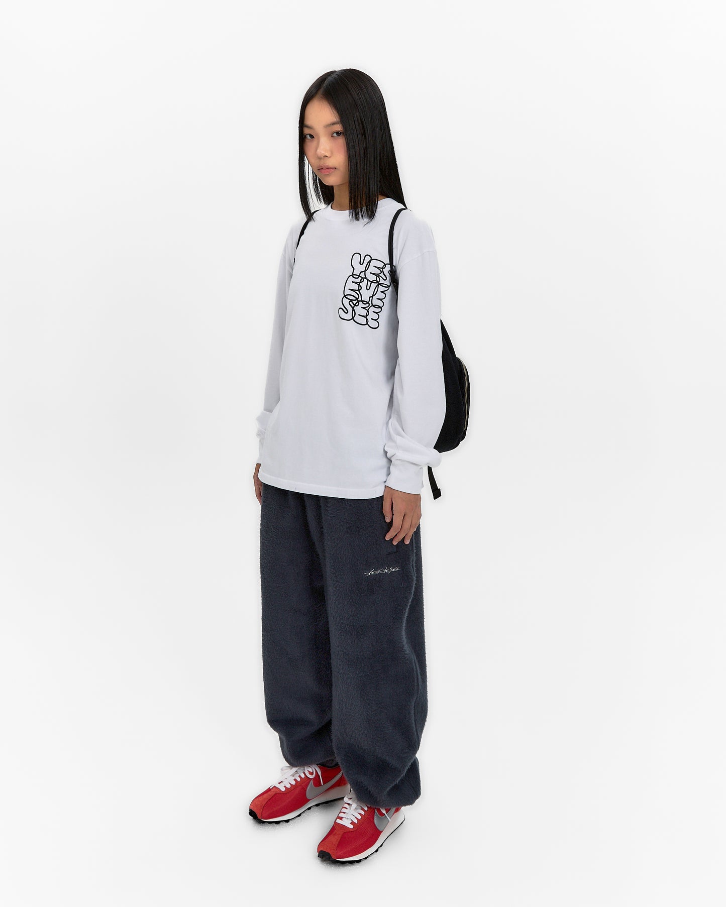 Fleece Drawstring Sack