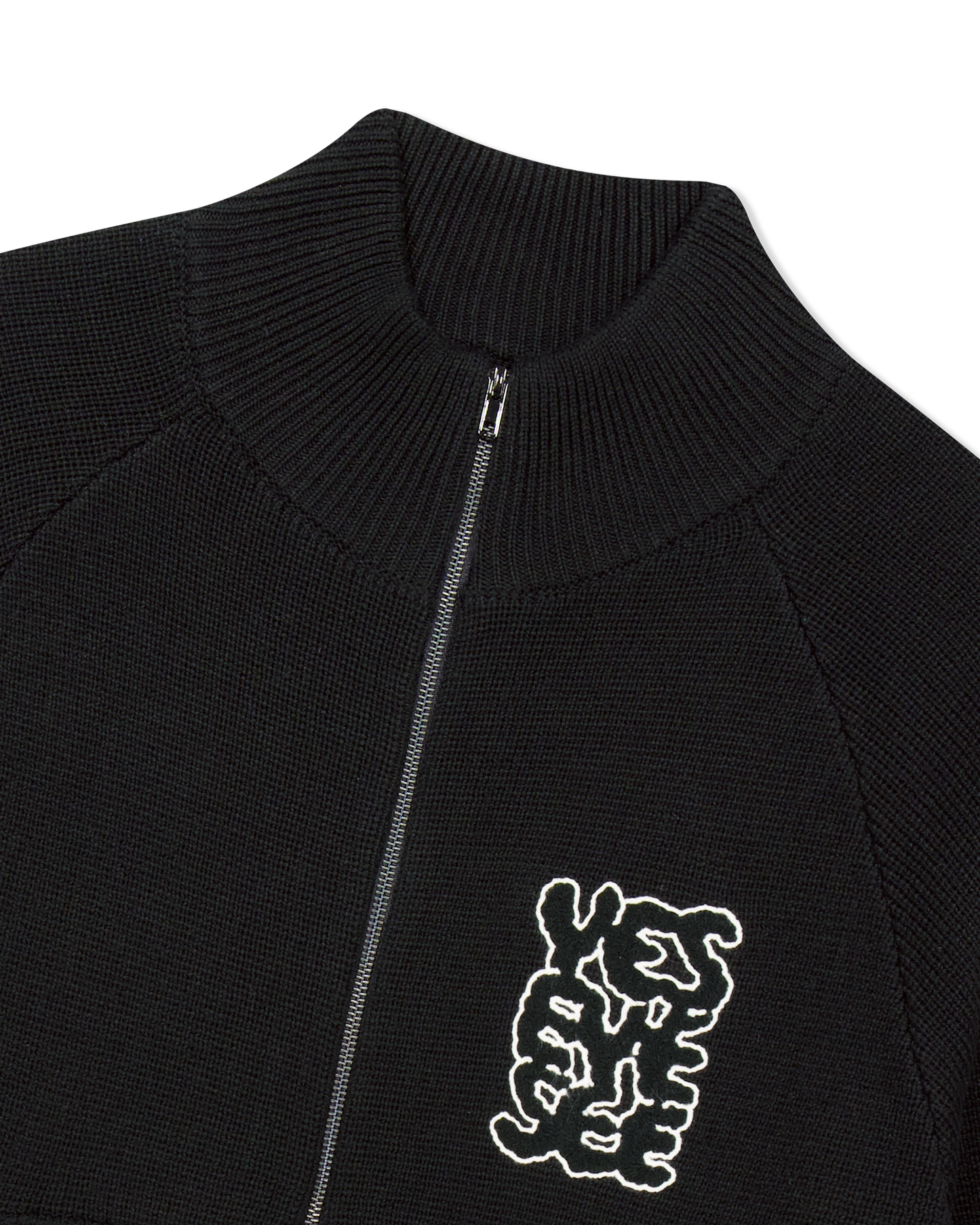 Front Pocket knit Zip-up