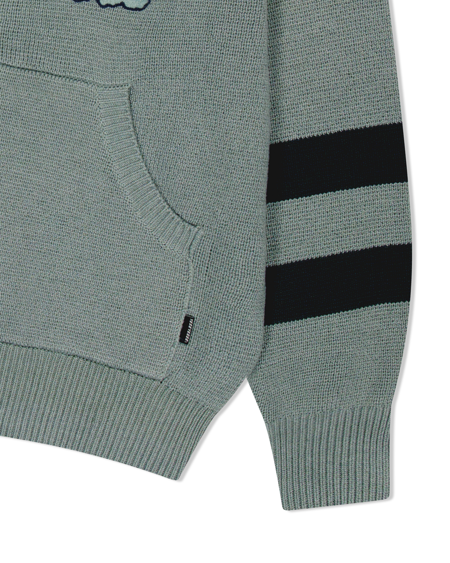 Front Pocket knit Zip-up