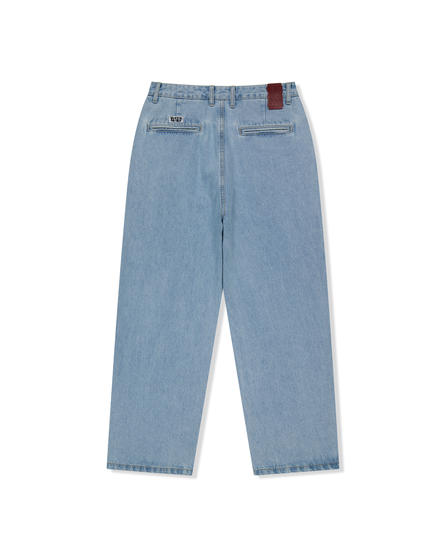 Two Tucked Denim Pants