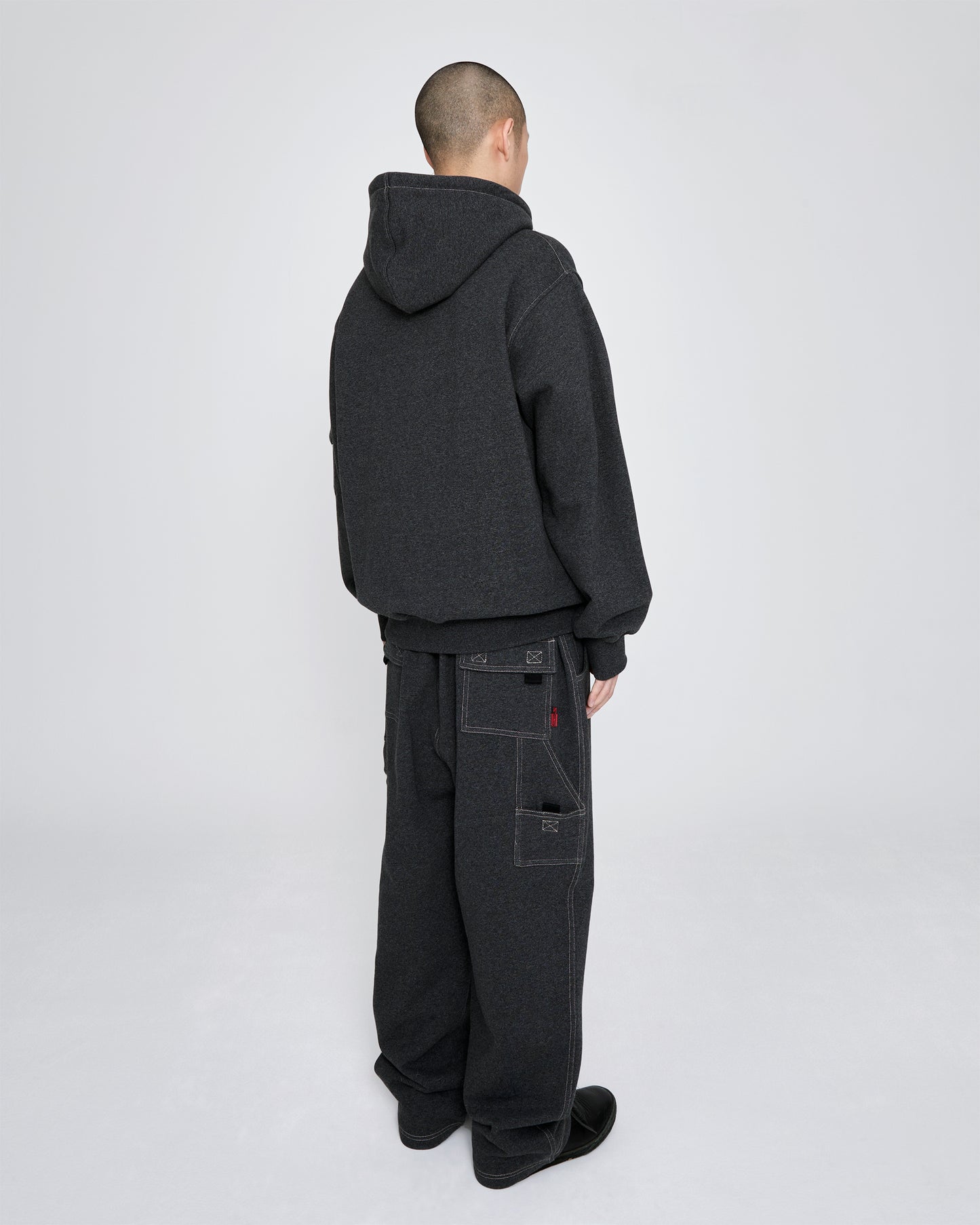 Y.E.S Stitch Pocket Zip up Hoodie