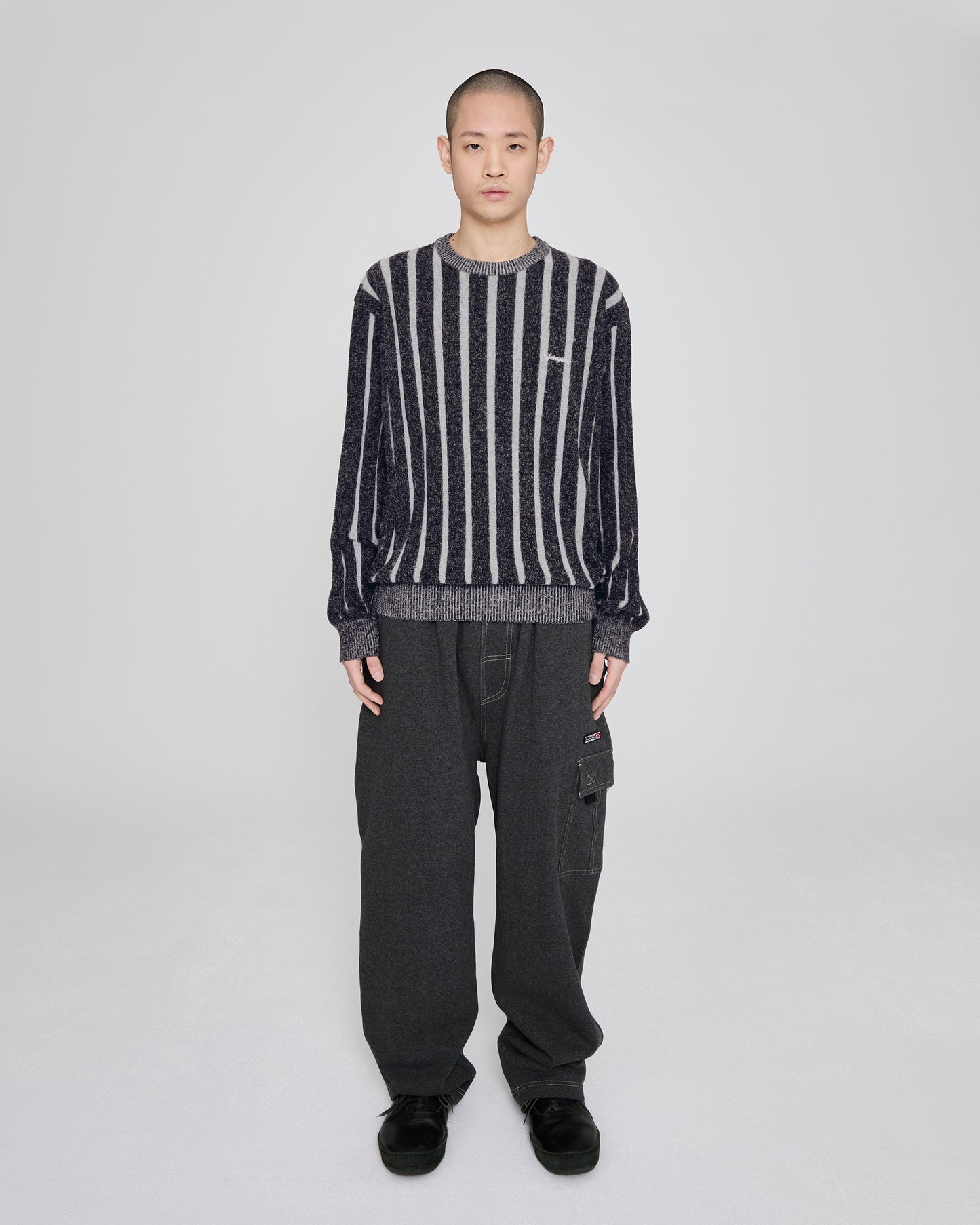 Stipe Knit Pullover