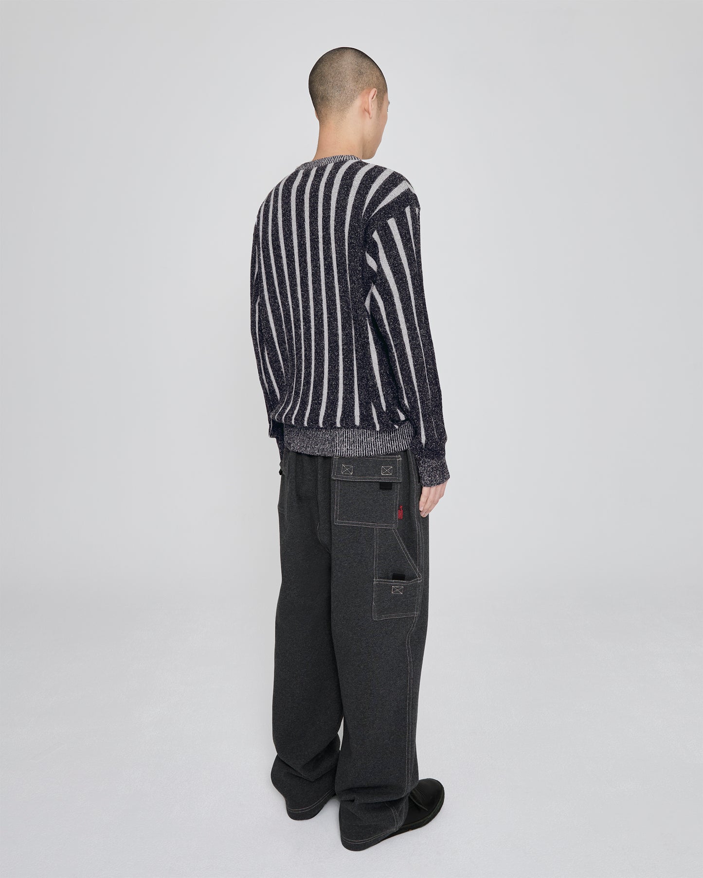 Stipe Knit Pullover