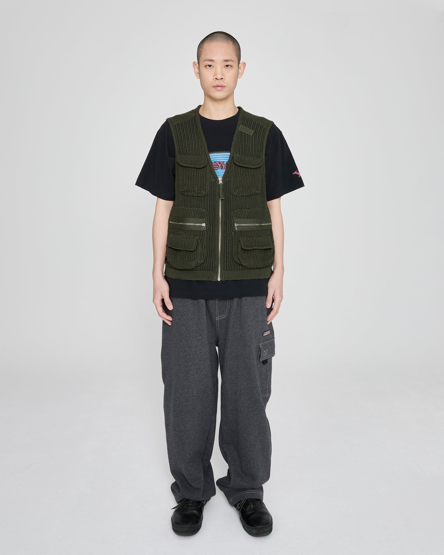 Knitted Utility Vest