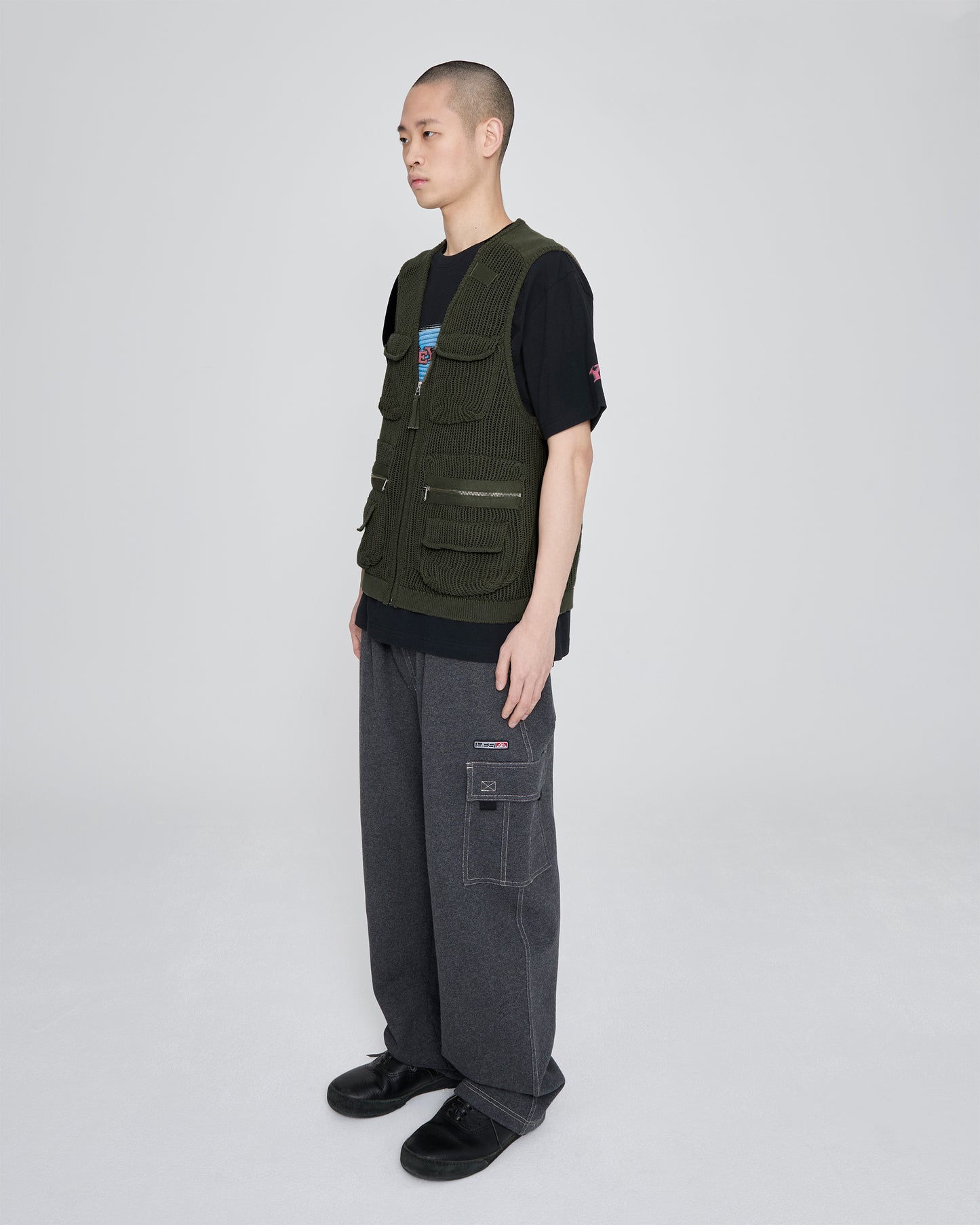 Knitted Utility Vest