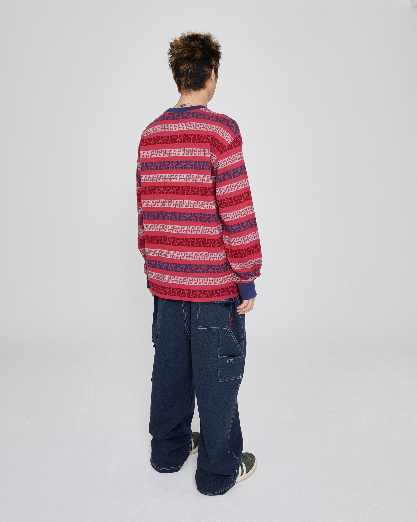 Y.E.S Palm Jacquard L/S