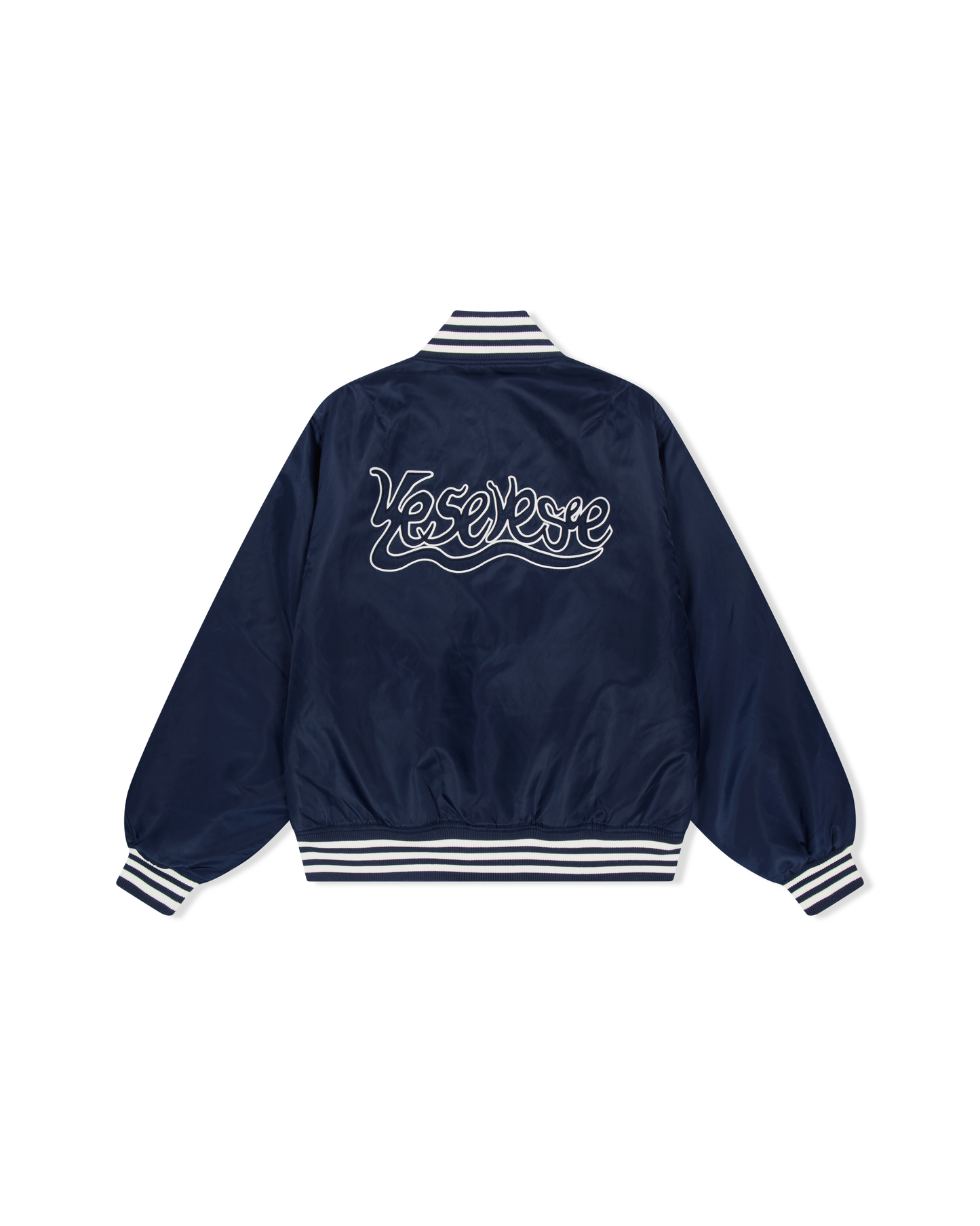 Y.E.S Snail Logo Stadium Jacket