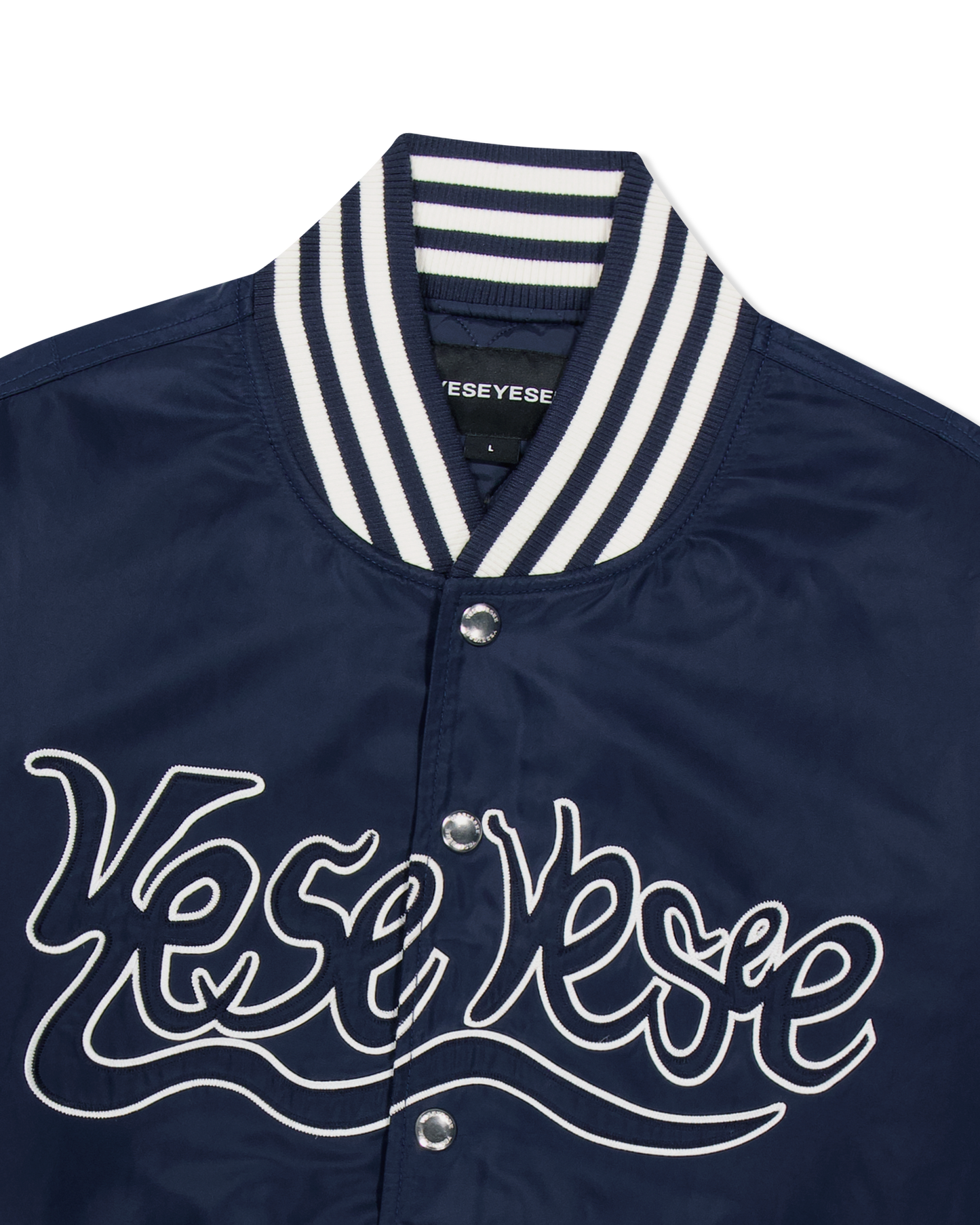 Y.E.S Snail Logo Stadium Jacket