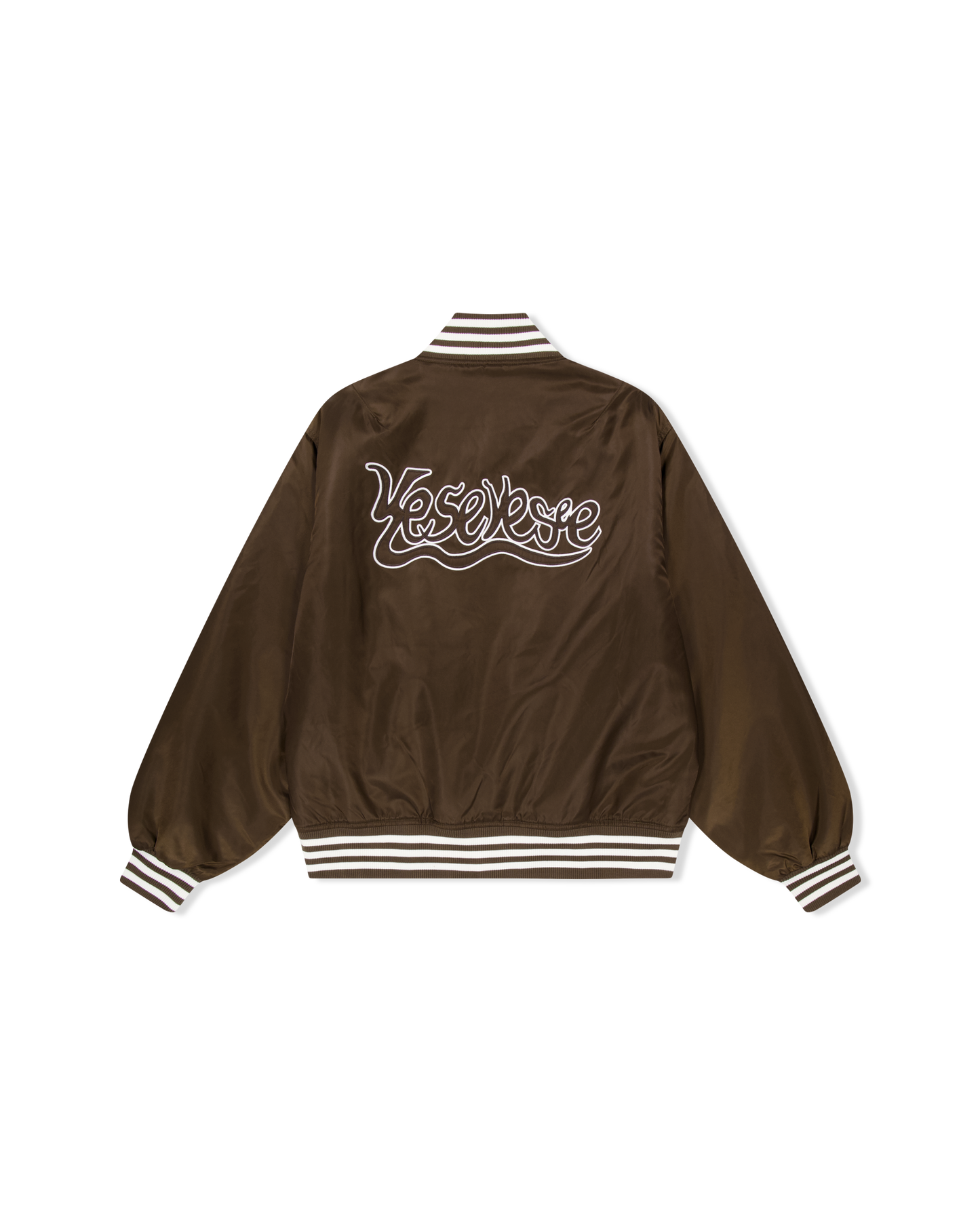 Y.E.S Snail Logo Stadium Jacket