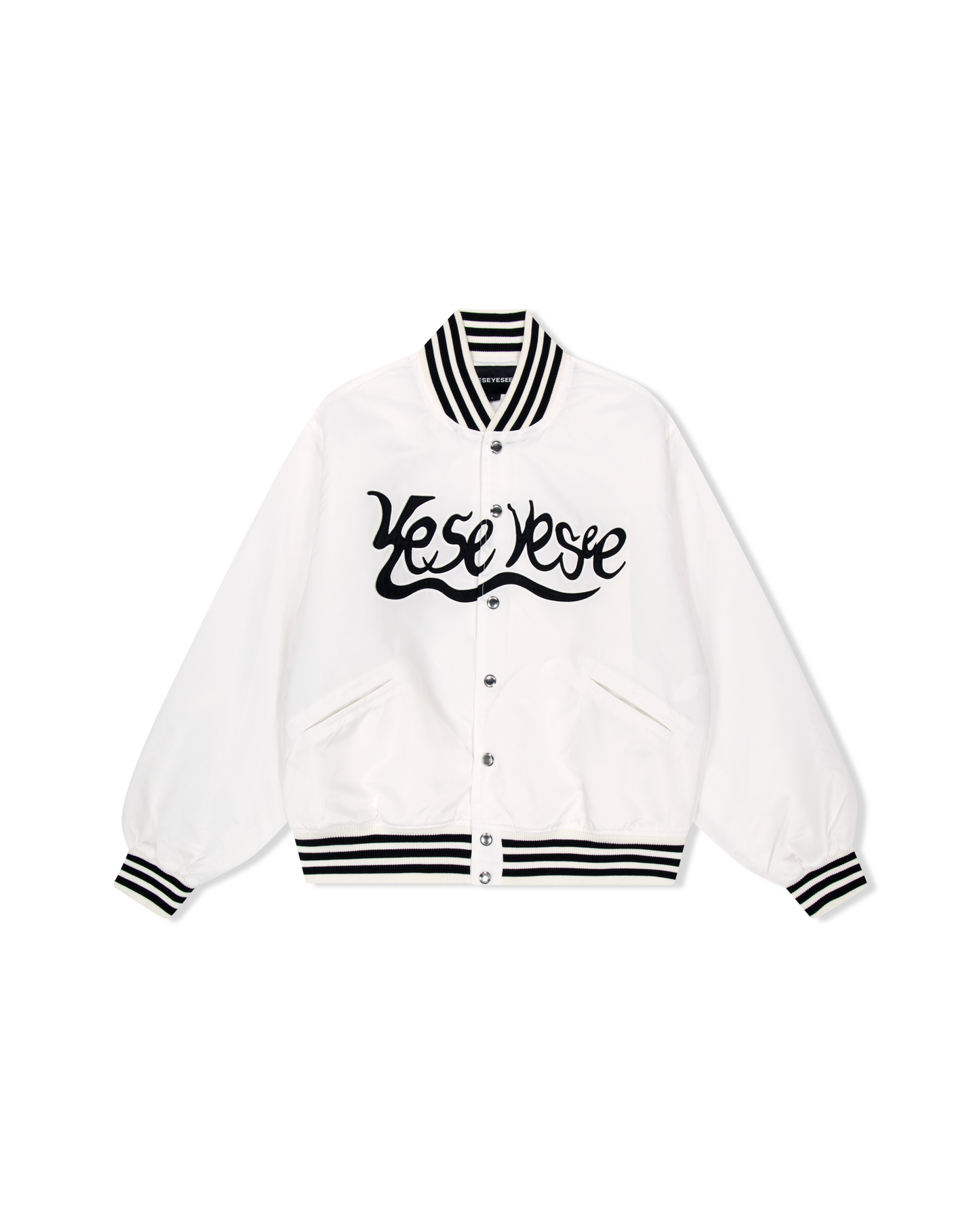 Y.E.S Snail Logo Stadium Jacket