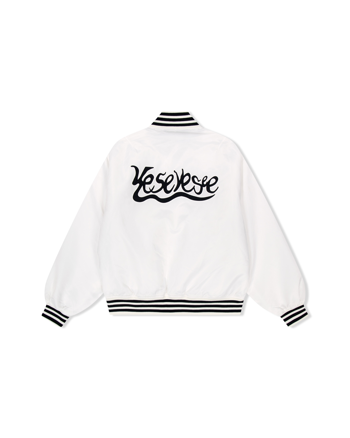 Y.E.S Snail Logo Stadium Jacket