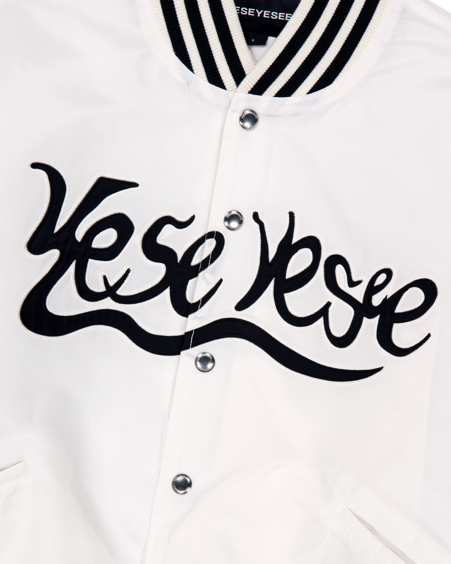 Y.E.S Snail Logo Stadium Jacket