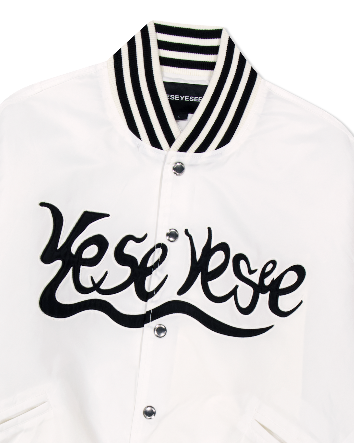 Y.E.S Snail Logo Stadium Jacket