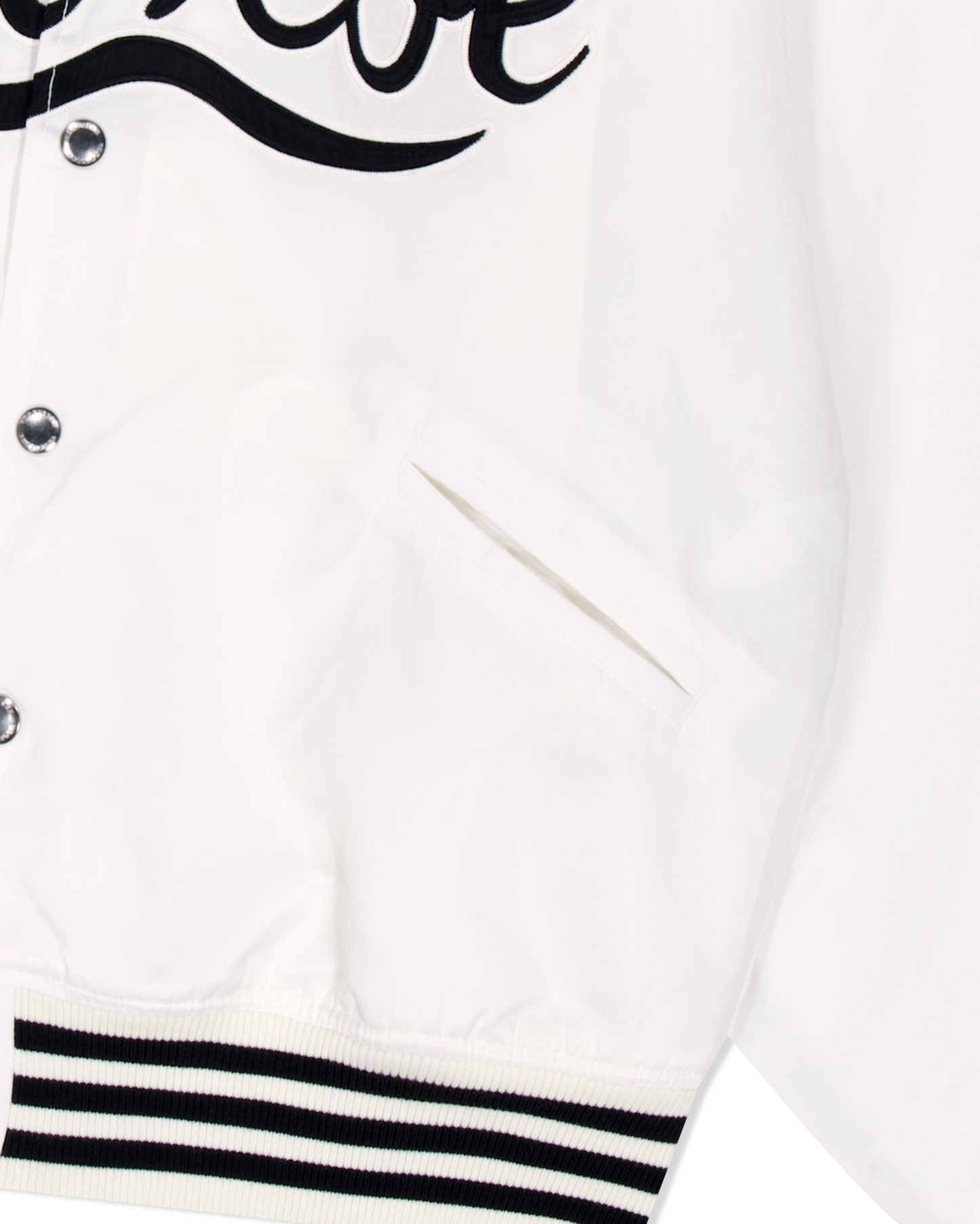 Y.E.S Snail Logo Stadium Jacket