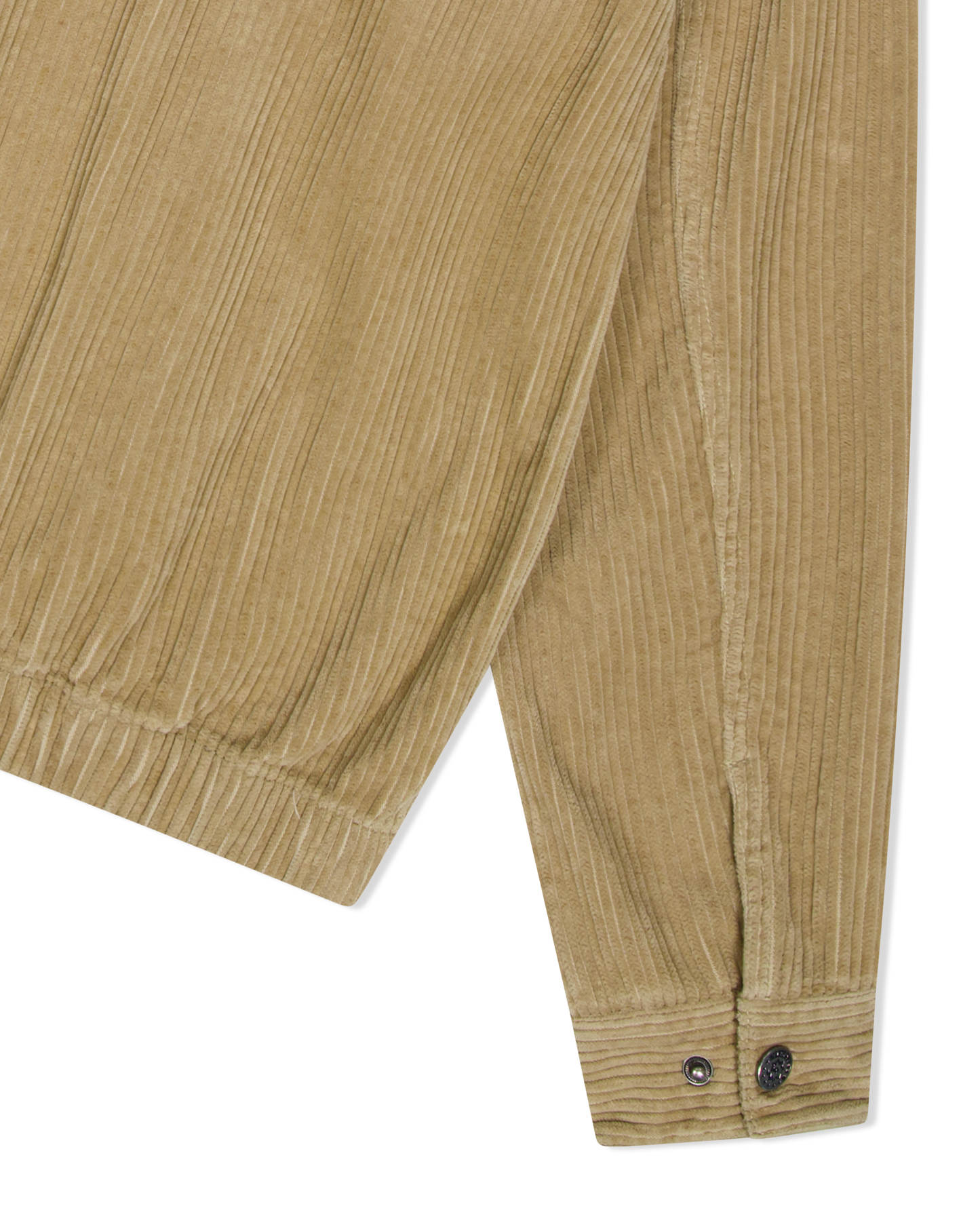 Corduroy Hooded Zip Jacket