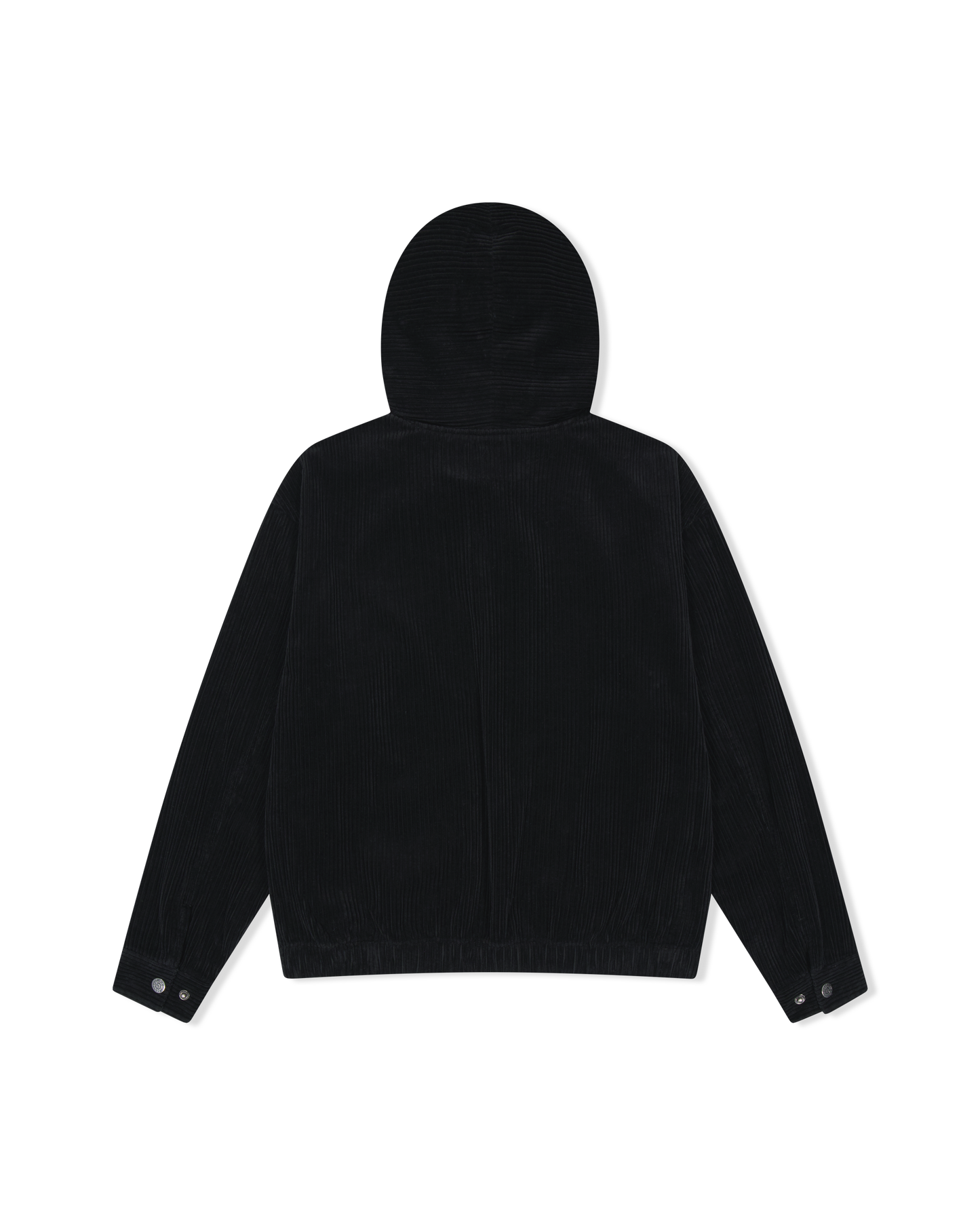 Corduroy Hooded Zip Jacket